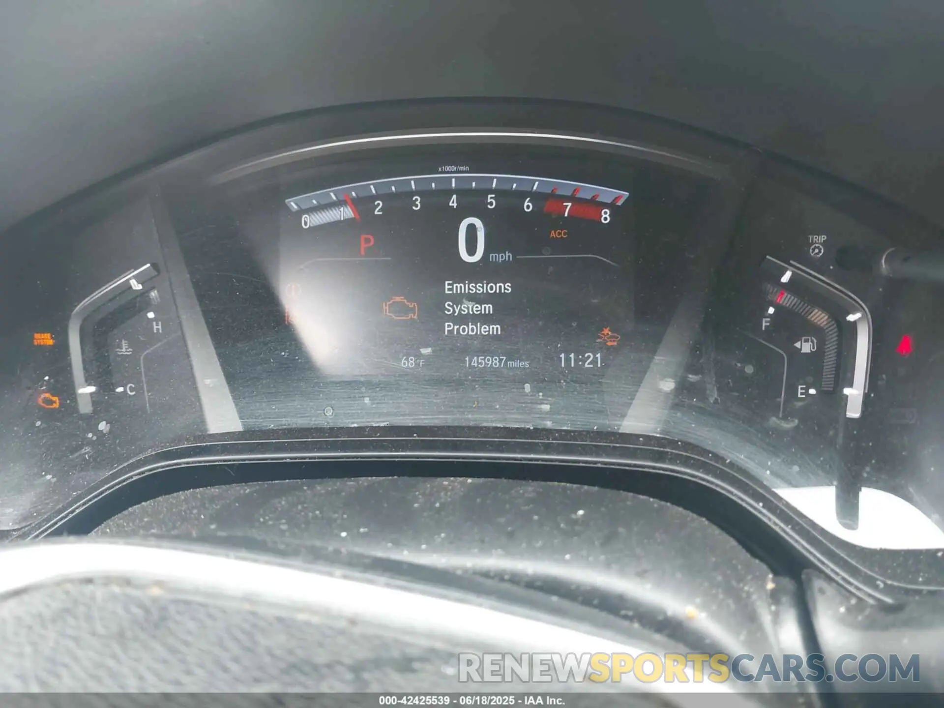 7 fotografías del automóvil dañado 2HKRW2H20LH650560 HONDA CR-V 2020