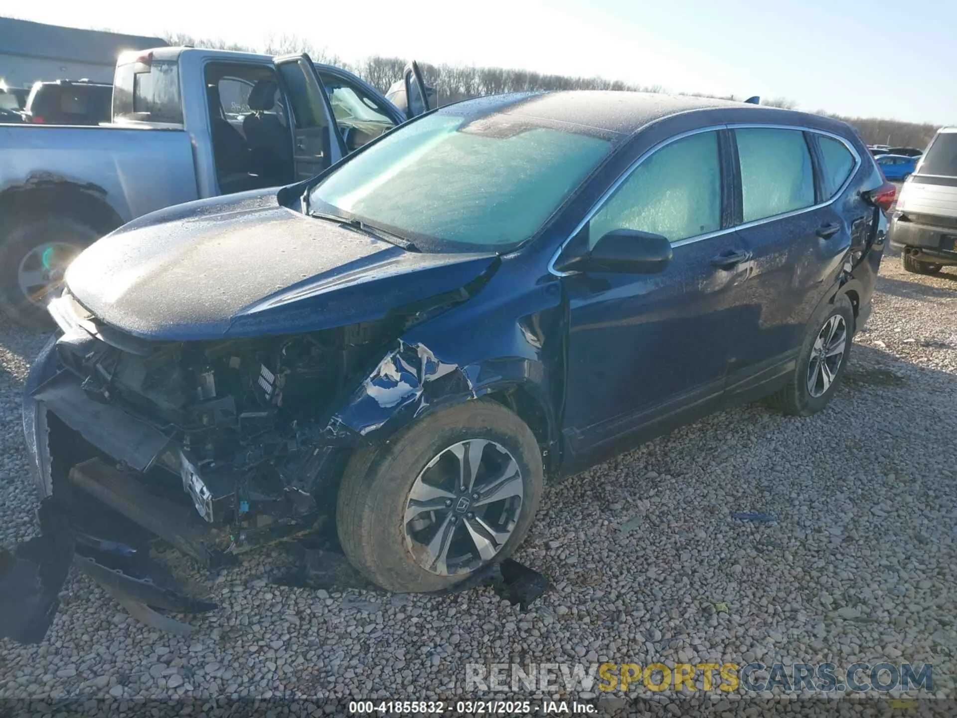 2 fotografías del automóvil dañado 2HKRW2H23LH632375 HONDA CR-V 2020