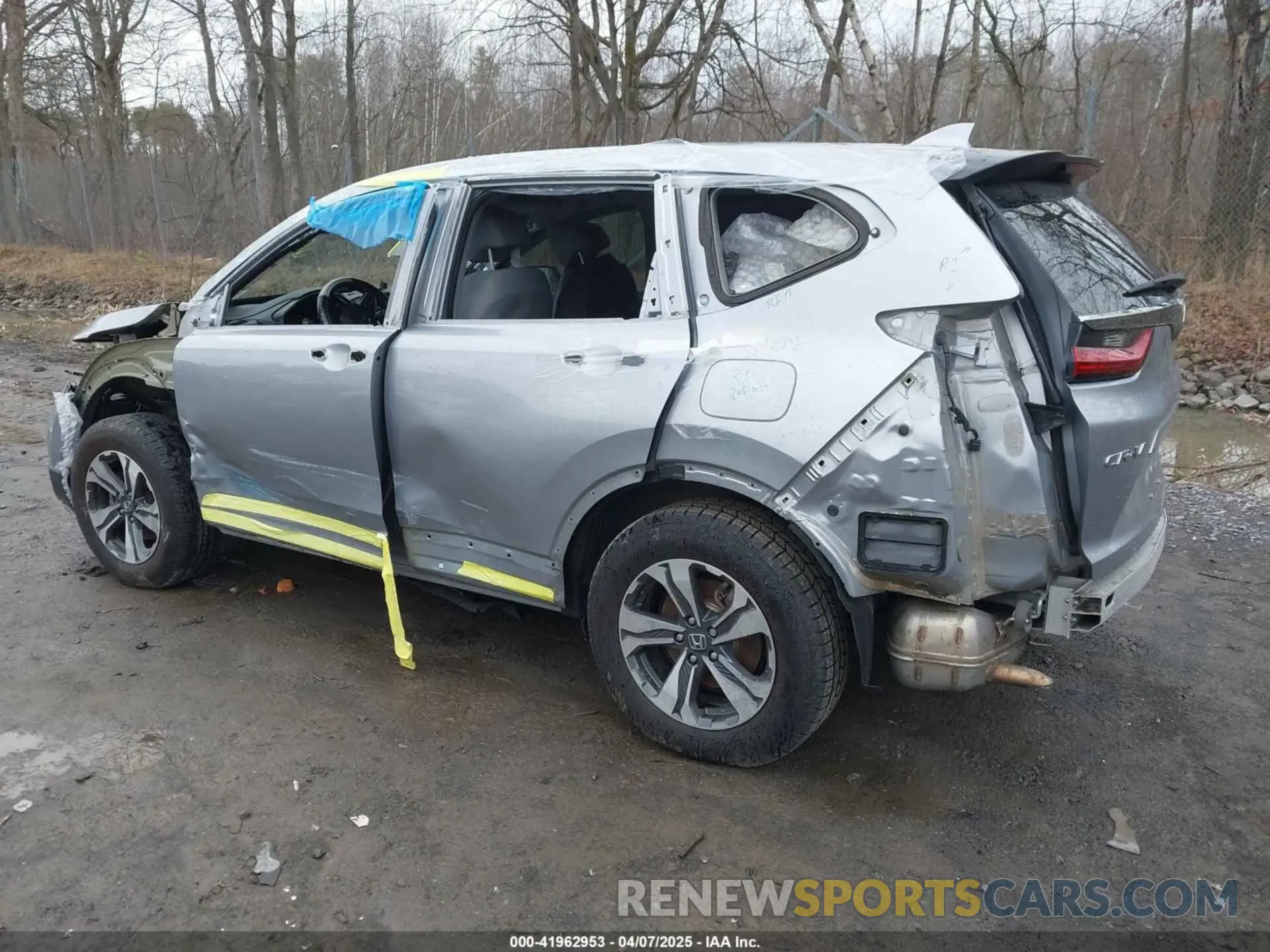 3 fotografías del automóvil dañado 2HKRW2H23LH663951 HONDA CR-V 2020