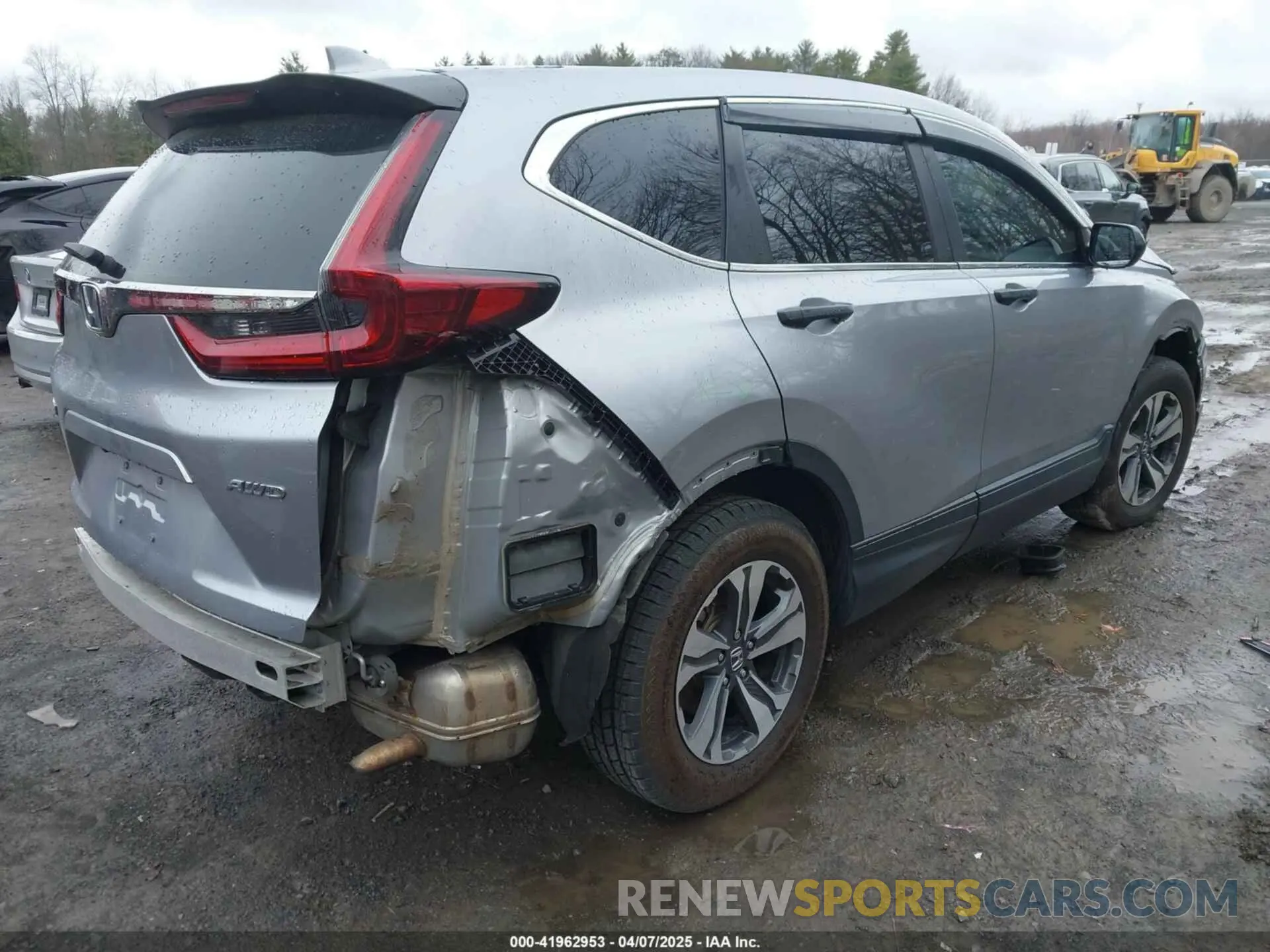 4 fotografías del automóvil dañado 2HKRW2H23LH663951 HONDA CR-V 2020