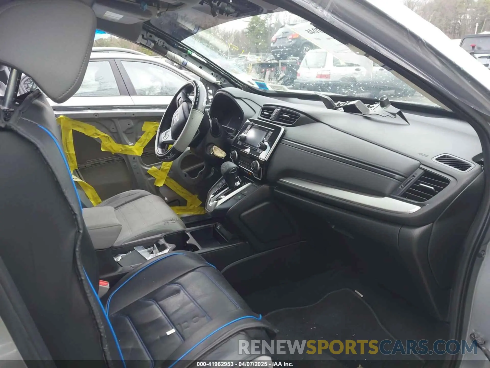 5 fotografías del automóvil dañado 2HKRW2H23LH663951 HONDA CR-V 2020