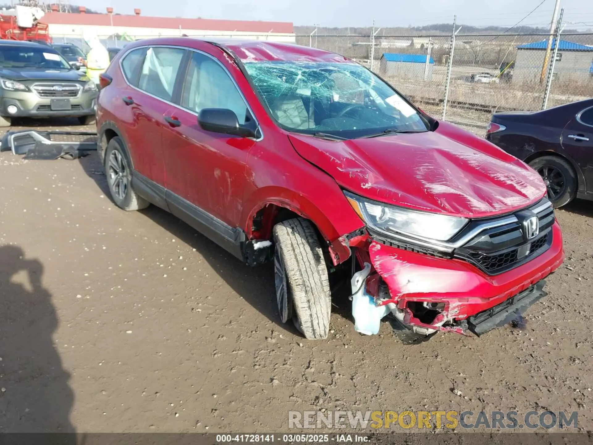 1 fotografías del automóvil dañado 2HKRW2H24LH621966 HONDA CR-V 2020