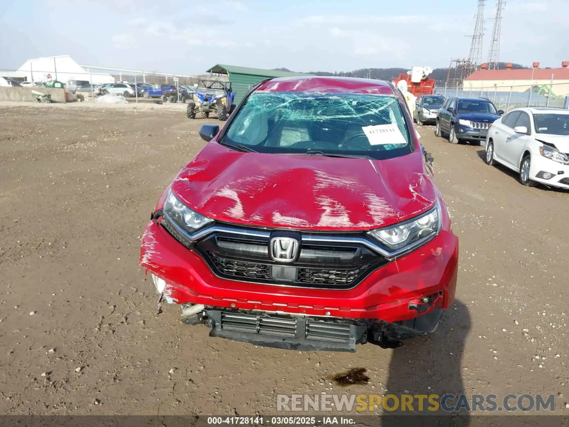 12 fotografías del automóvil dañado 2HKRW2H24LH621966 HONDA CR-V 2020