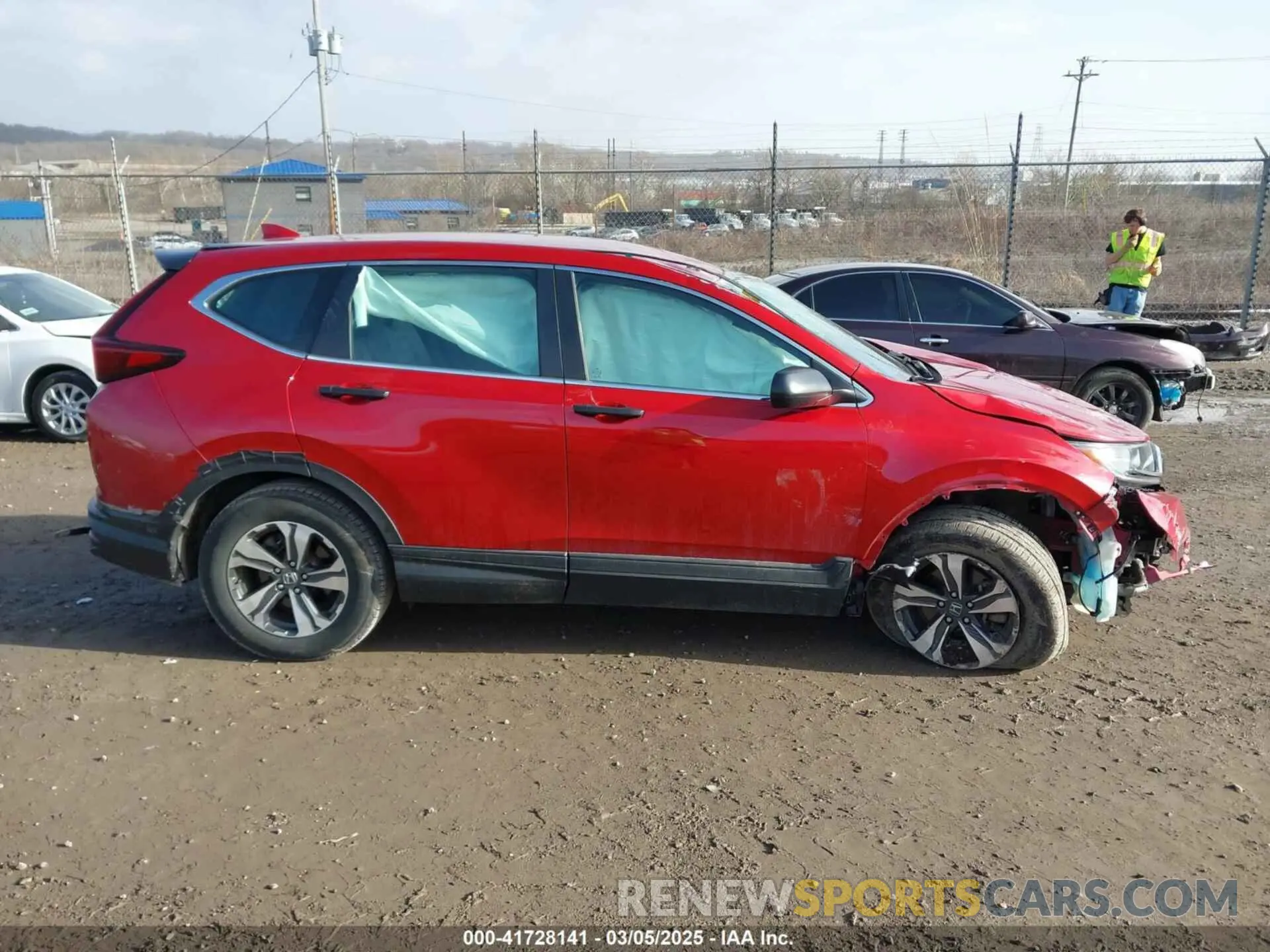 13 fotografías del automóvil dañado 2HKRW2H24LH621966 HONDA CR-V 2020