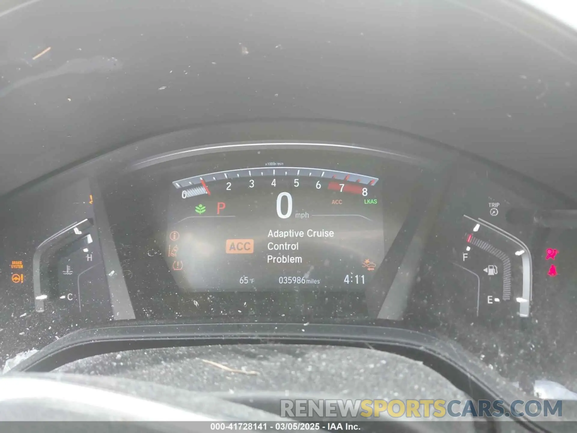 7 fotografías del automóvil dañado 2HKRW2H24LH621966 HONDA CR-V 2020