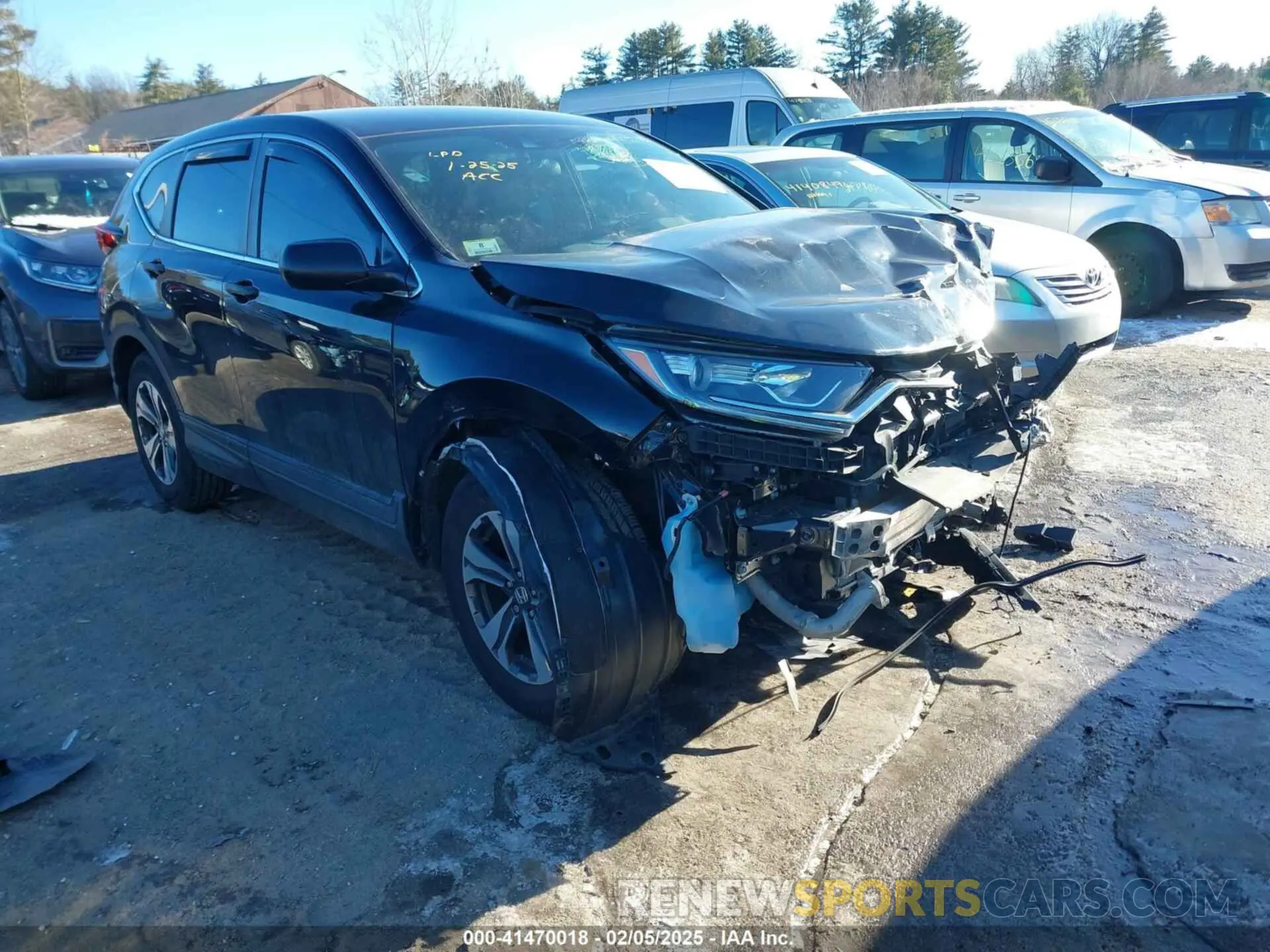 1 fotografías del automóvil dañado 2HKRW2H26LH653866 HONDA CR-V 2020