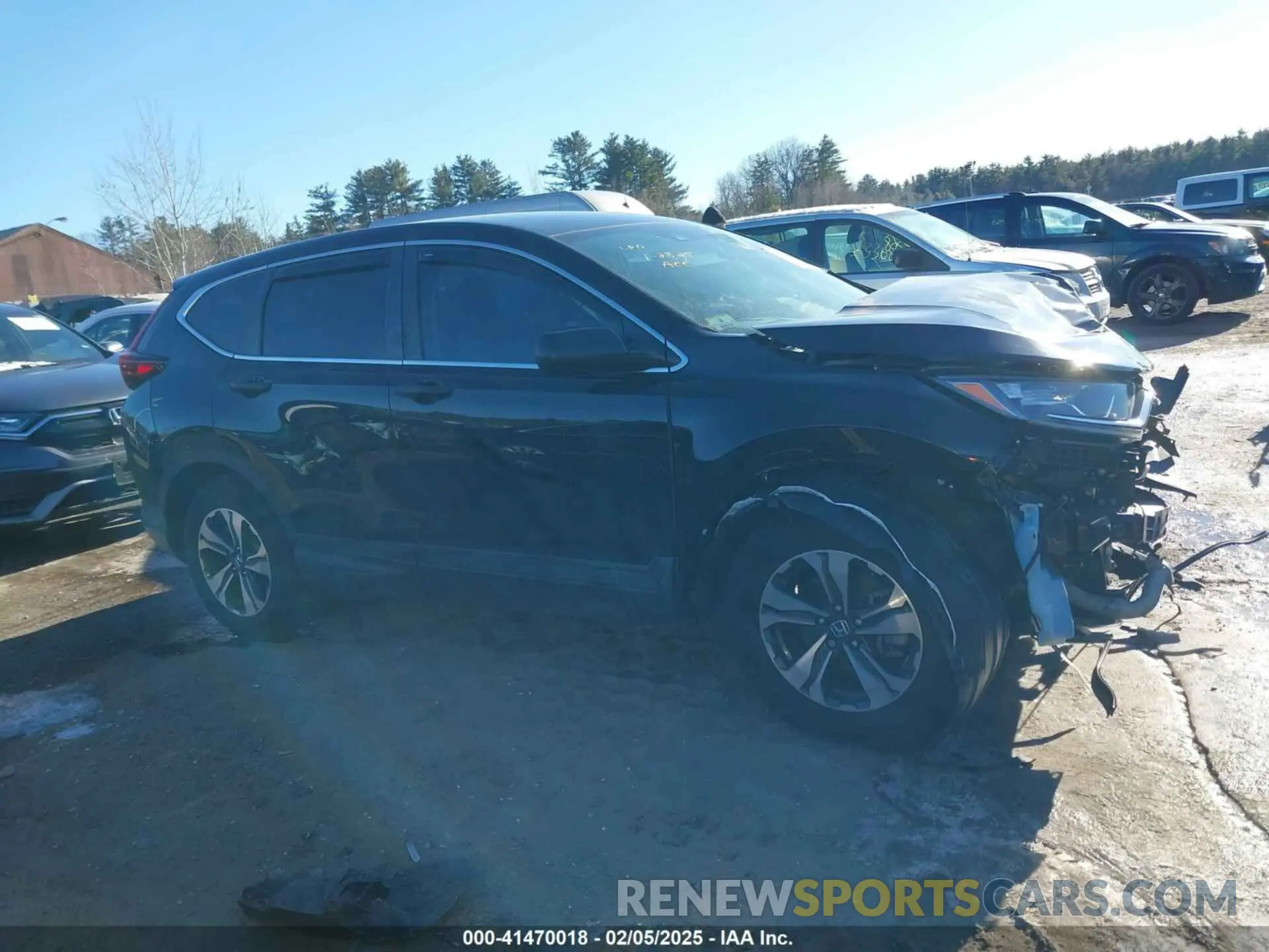 14 fotografías del automóvil dañado 2HKRW2H26LH653866 HONDA CR-V 2020