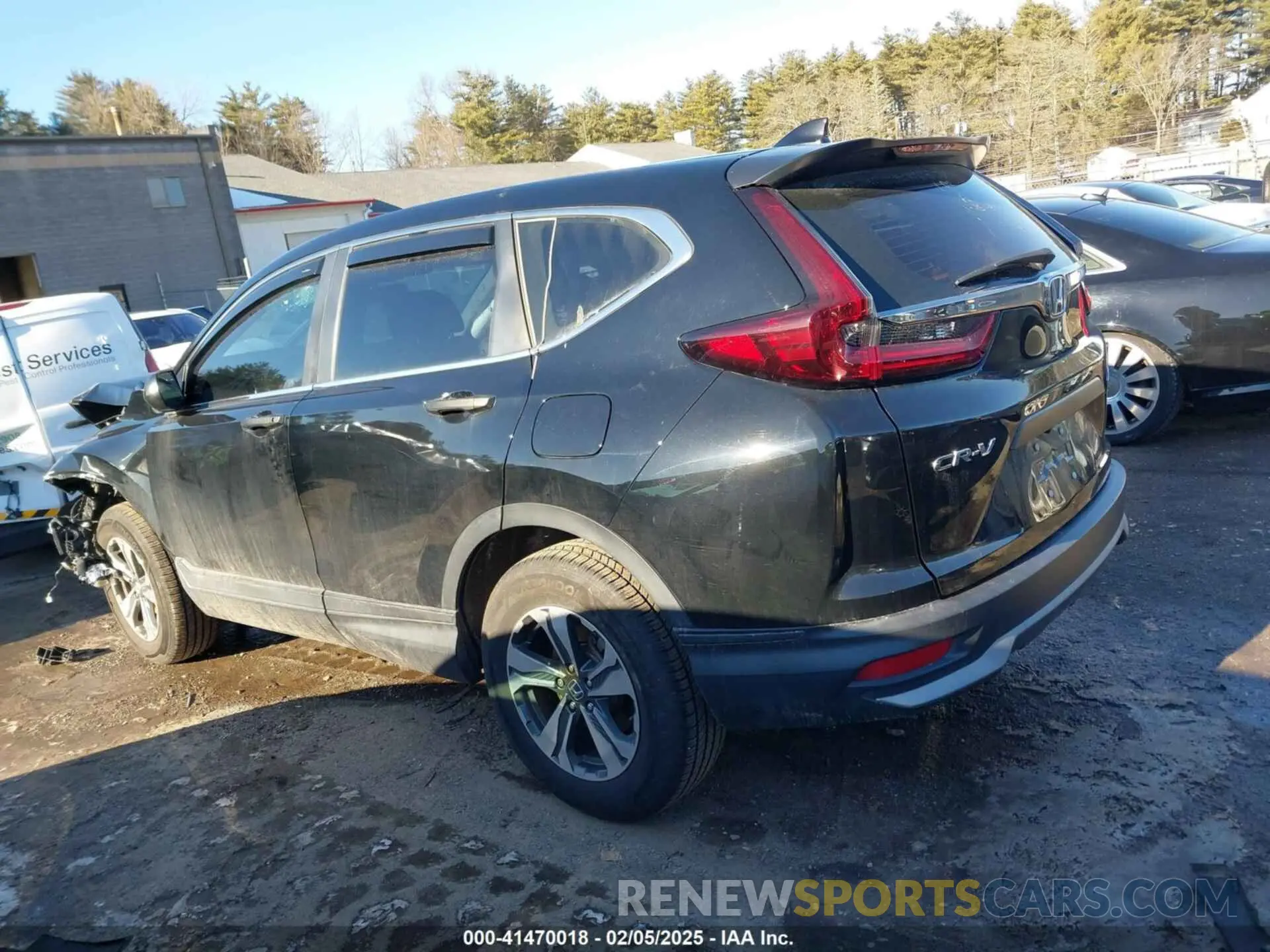 15 fotografías del automóvil dañado 2HKRW2H26LH653866 HONDA CR-V 2020