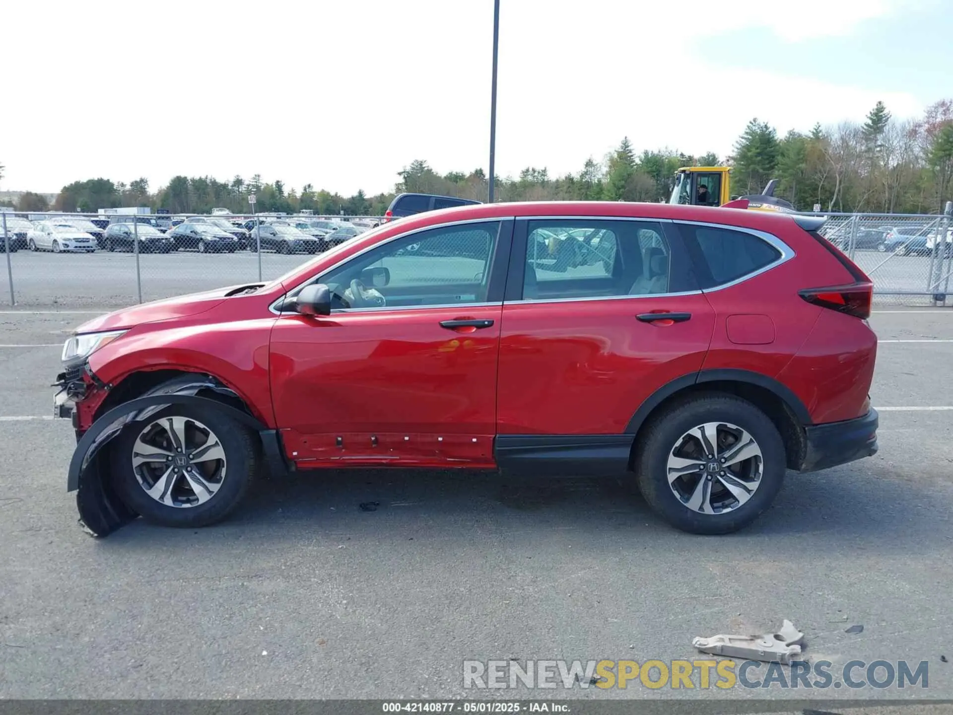14 fotografías del automóvil dañado 2HKRW2H2XLH621082 HONDA CR-V 2020