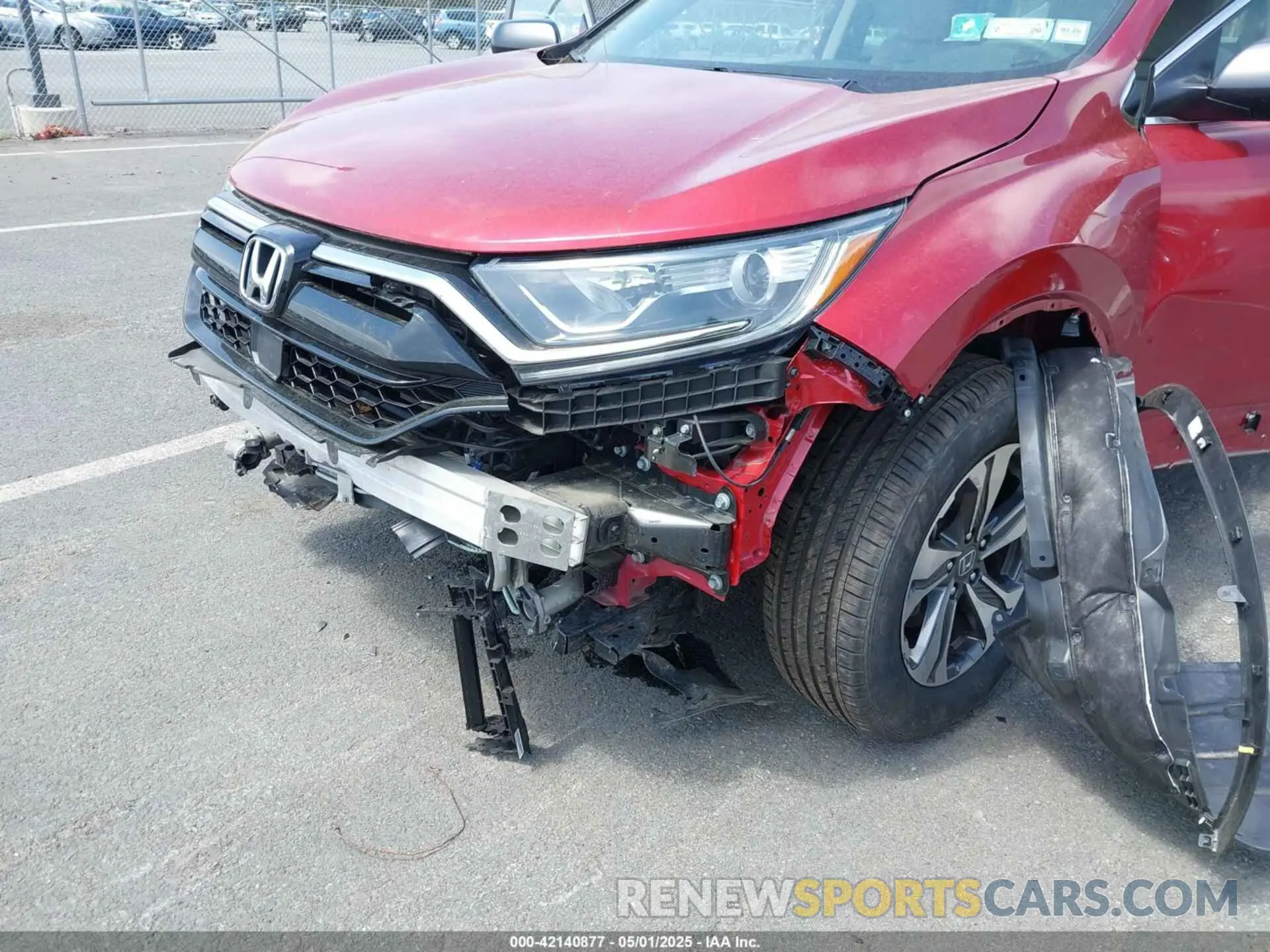 6 fotografías del automóvil dañado 2HKRW2H2XLH621082 HONDA CR-V 2020