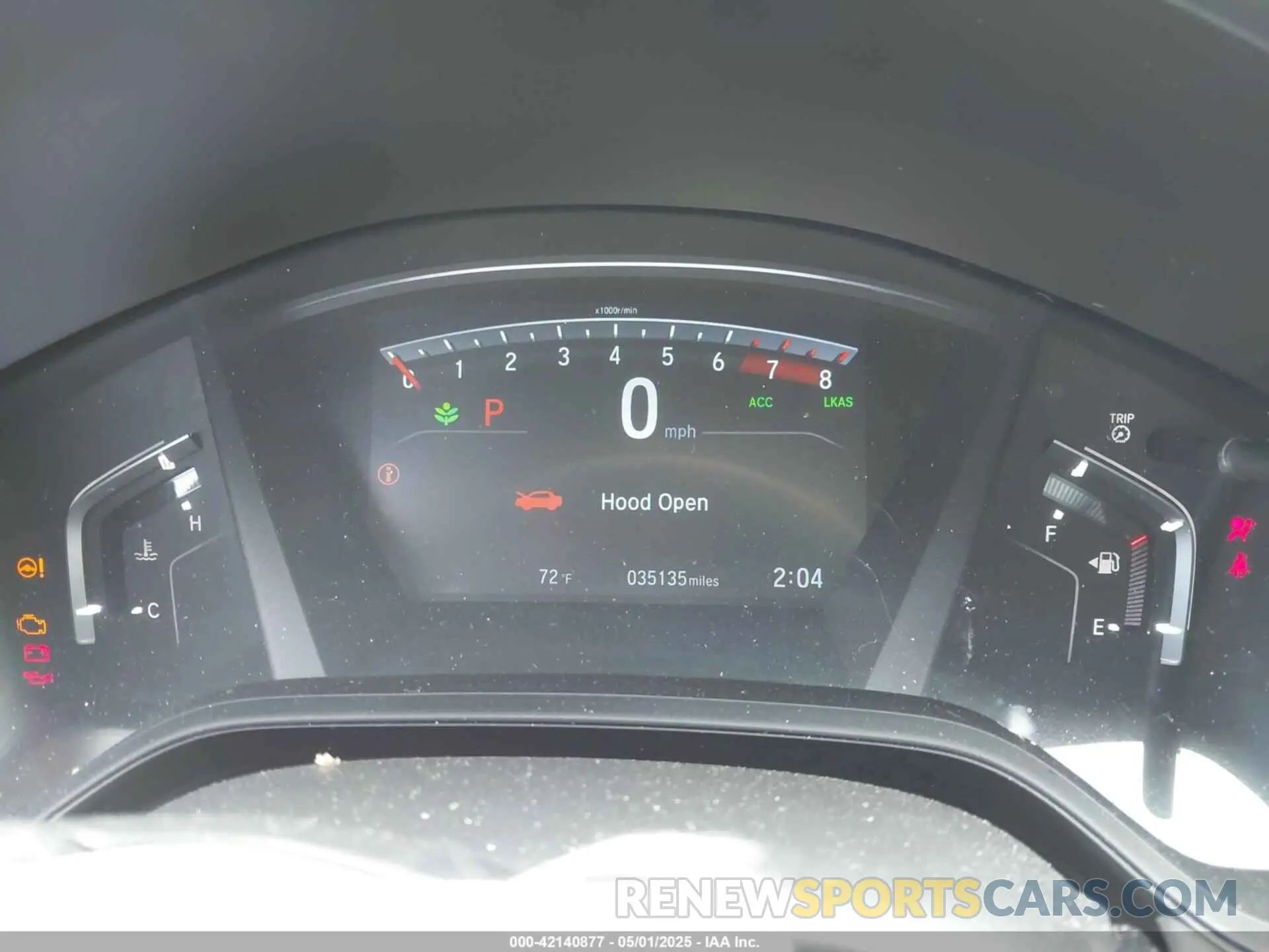 7 fotografías del automóvil dañado 2HKRW2H2XLH621082 HONDA CR-V 2020
