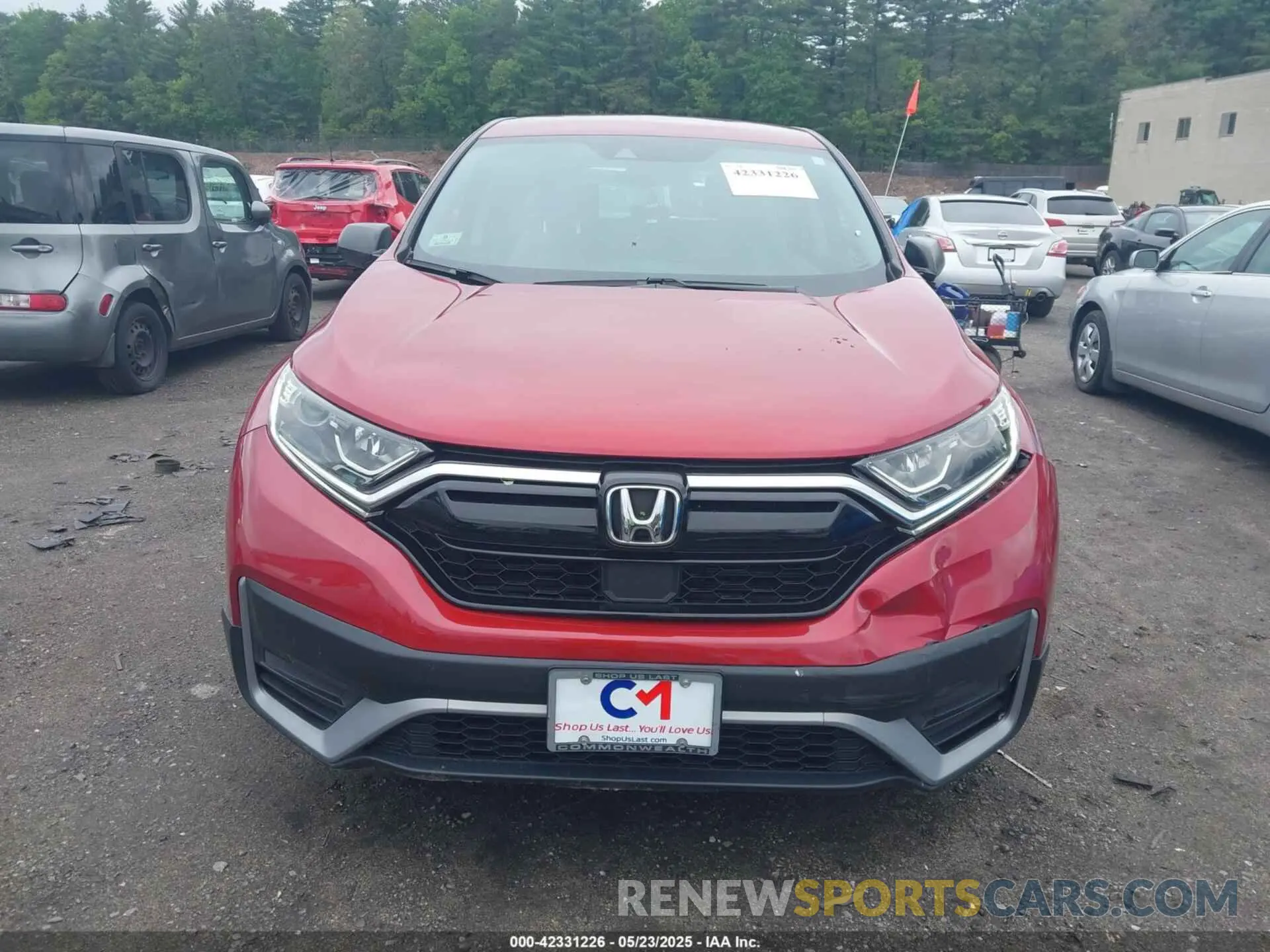 12 fotografías del automóvil dañado 2HKRW2H2XLH649951 HONDA CR-V 2020