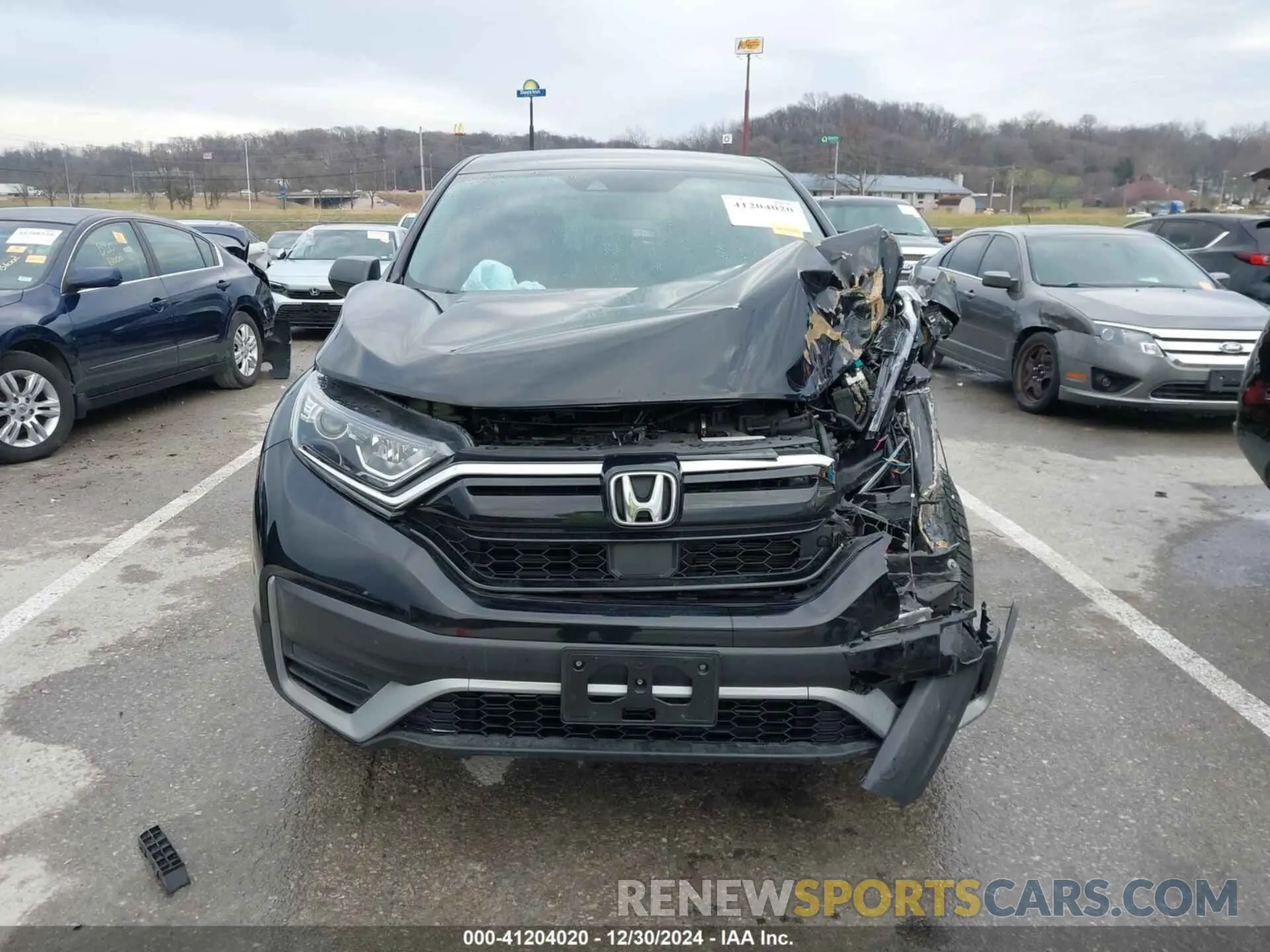 13 fotografías del automóvil dañado 2HKRW2H2XLH671349 HONDA CR-V 2020
