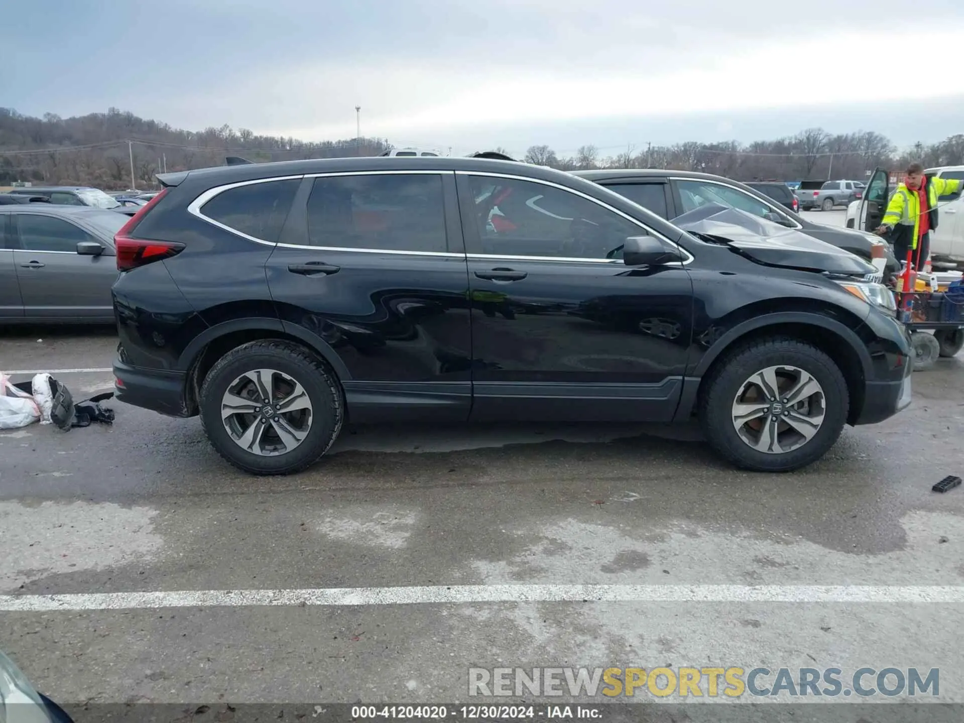 14 fotografías del automóvil dañado 2HKRW2H2XLH671349 HONDA CR-V 2020