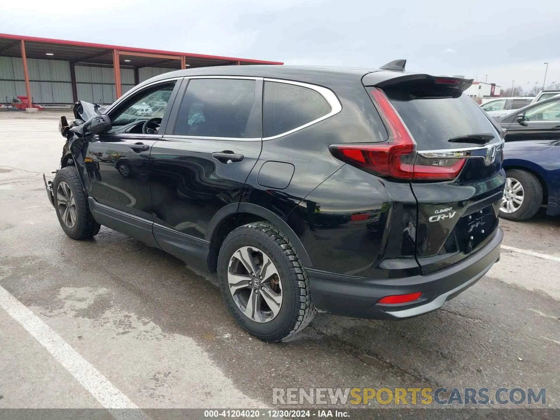 3 fotografías del automóvil dañado 2HKRW2H2XLH671349 HONDA CR-V 2020
