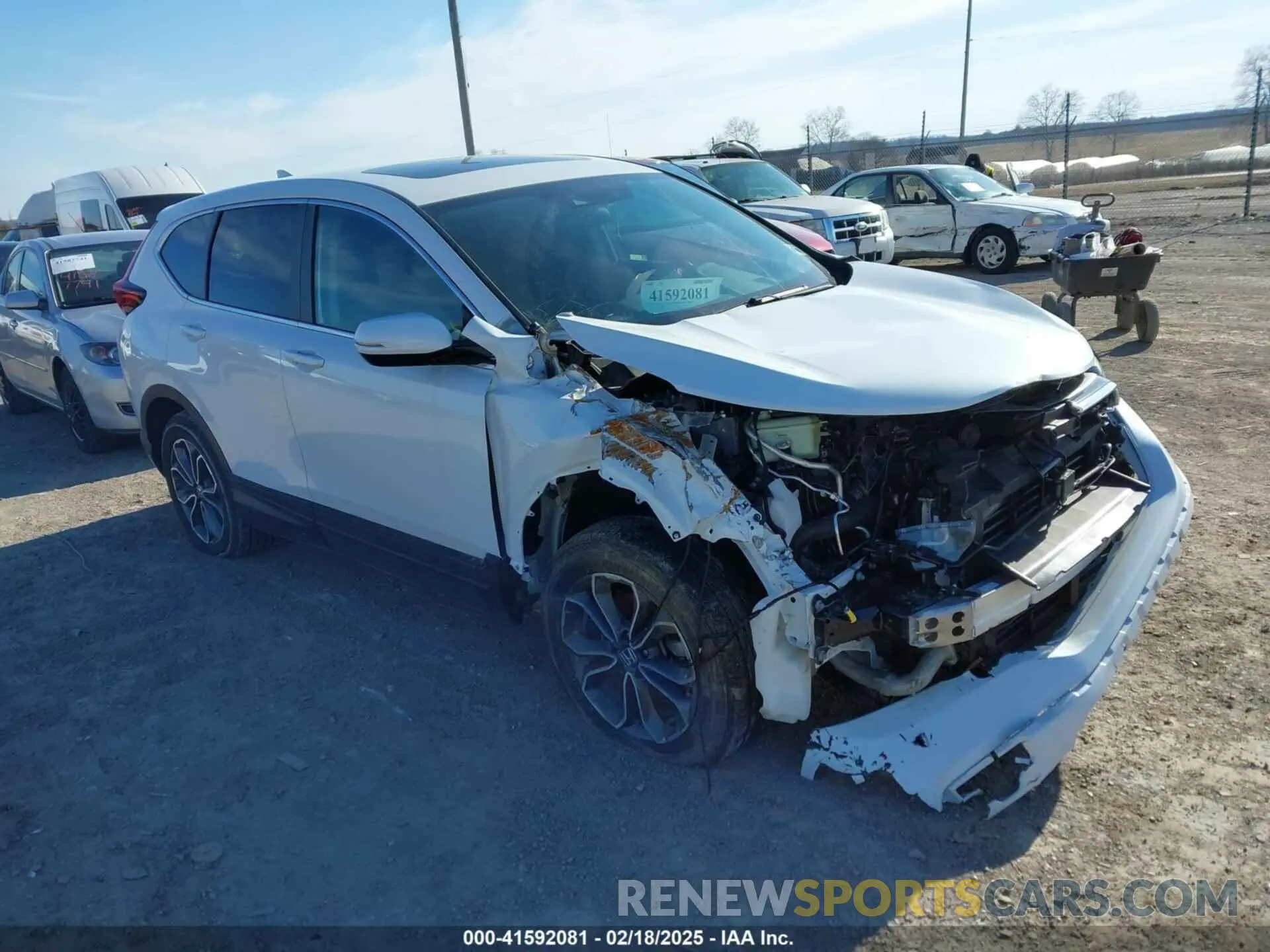 1 fotografías del automóvil dañado 2HKRW2H51LH662968 HONDA CR-V 2020
