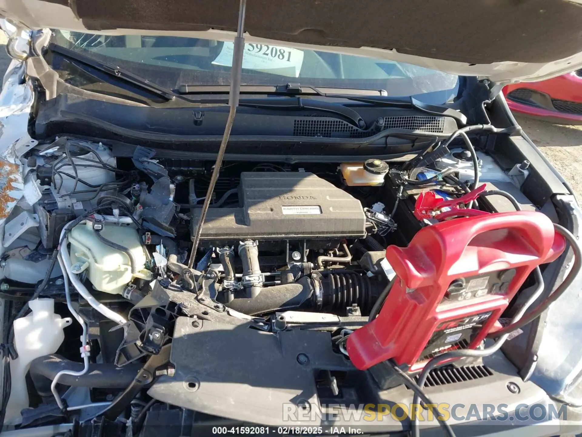 10 fotografías del automóvil dañado 2HKRW2H51LH662968 HONDA CR-V 2020