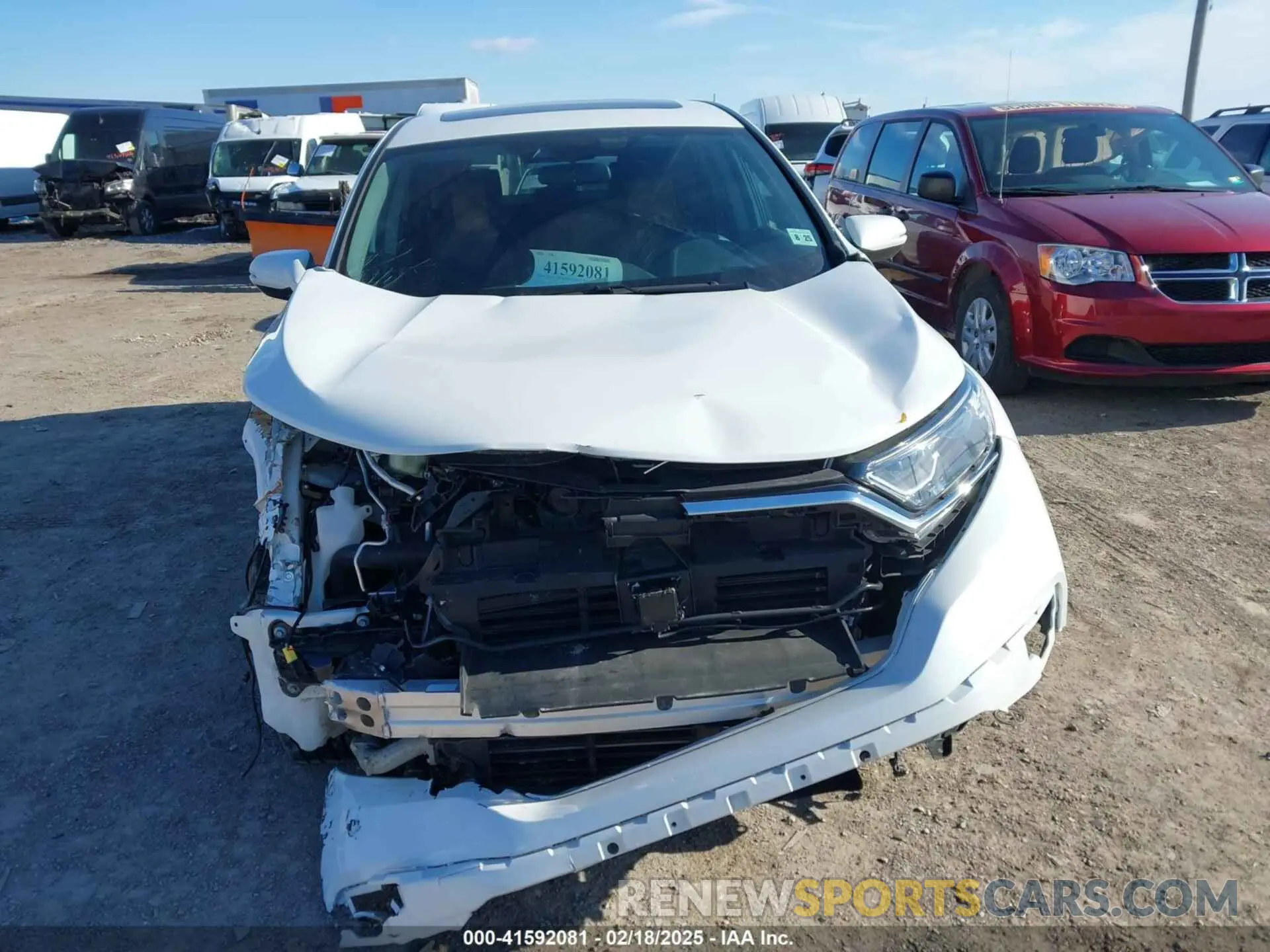 12 fotografías del automóvil dañado 2HKRW2H51LH662968 HONDA CR-V 2020