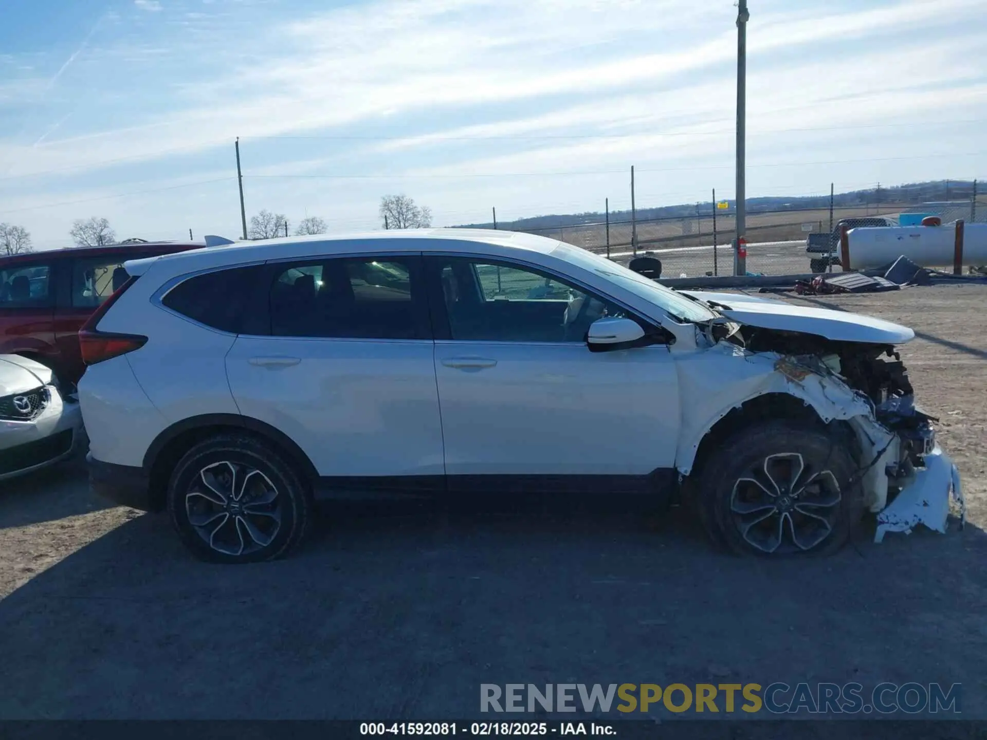 13 fotografías del automóvil dañado 2HKRW2H51LH662968 HONDA CR-V 2020