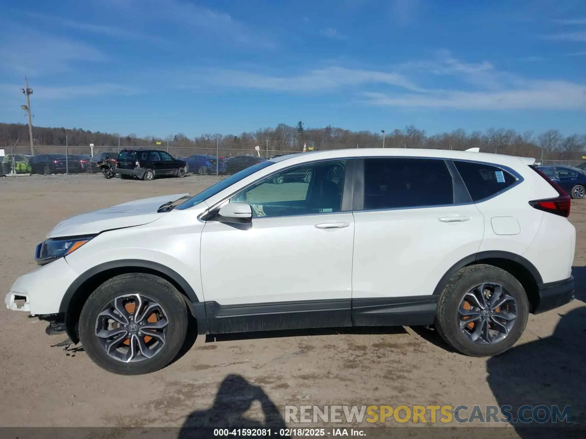 14 fotografías del automóvil dañado 2HKRW2H51LH662968 HONDA CR-V 2020