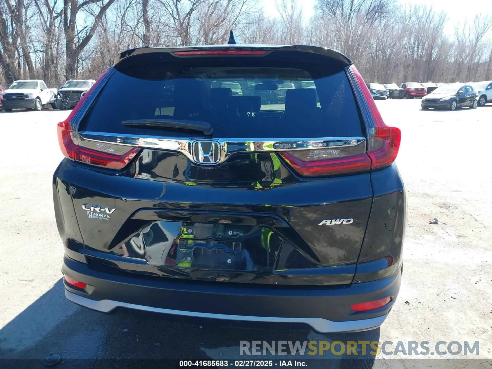 17 fotografías del automóvil dañado 2HKRW2H53LH651695 HONDA CR-V 2020