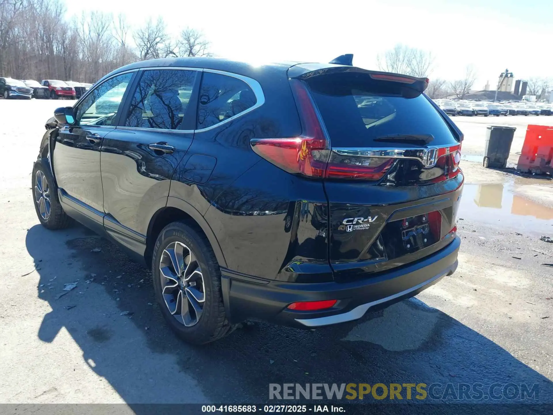 3 fotografías del automóvil dañado 2HKRW2H53LH651695 HONDA CR-V 2020