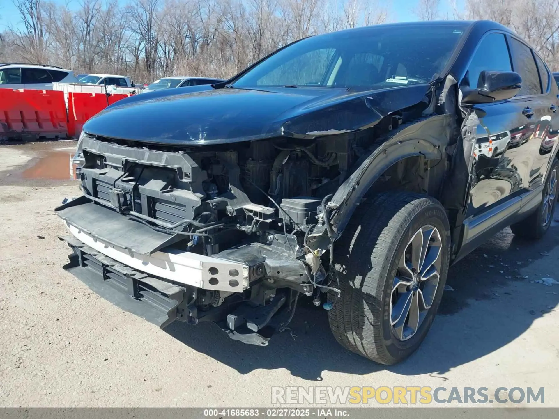 6 fotografías del automóvil dañado 2HKRW2H53LH651695 HONDA CR-V 2020
