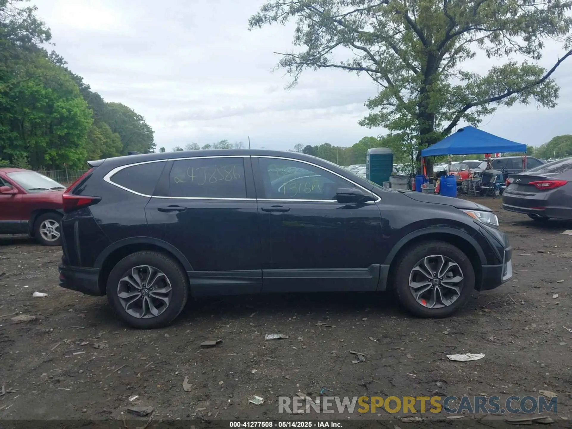 13 fotografías del automóvil dañado 2HKRW2H53LH661224 HONDA CR-V 2020