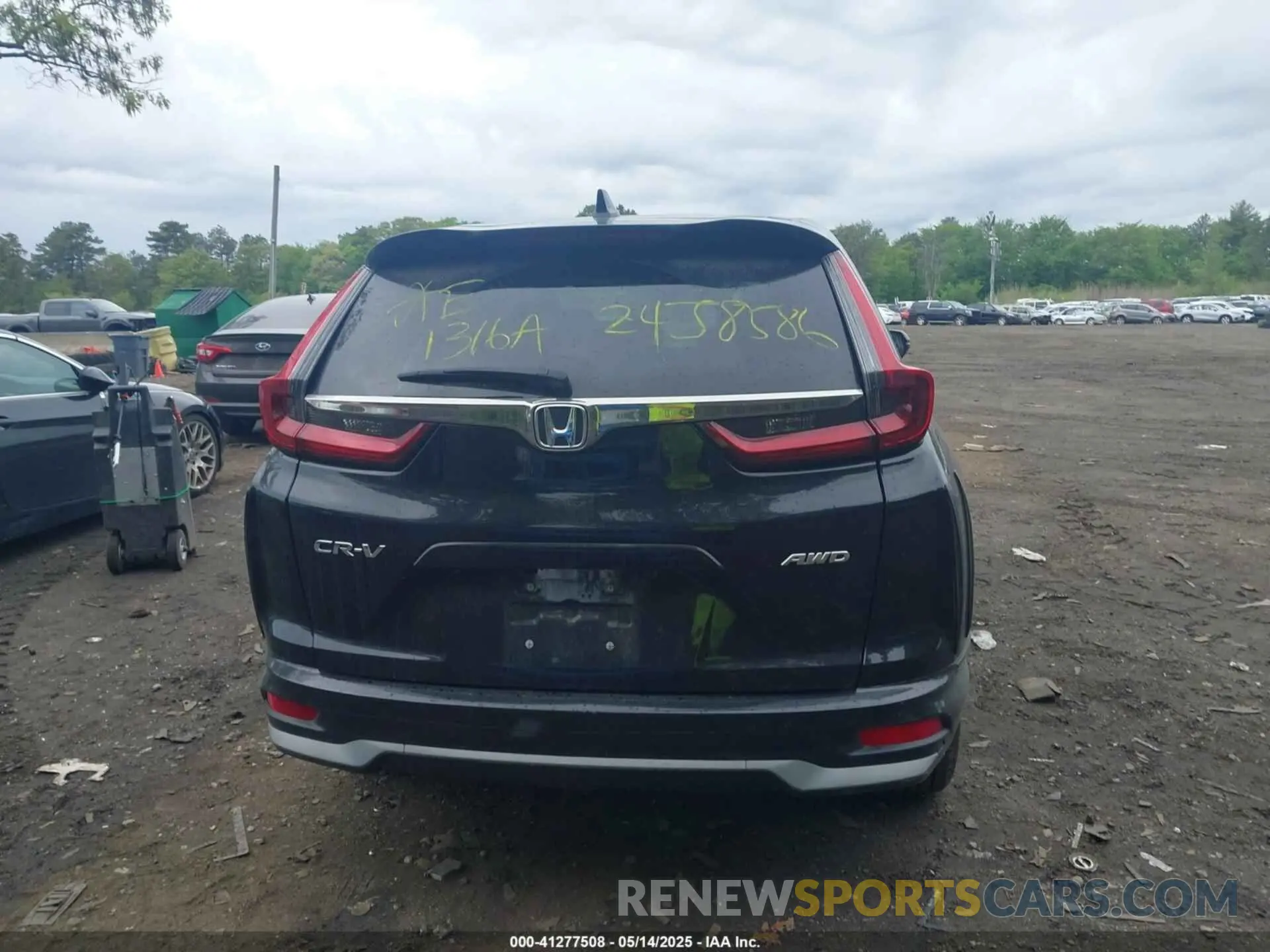 16 fotografías del automóvil dañado 2HKRW2H53LH661224 HONDA CR-V 2020