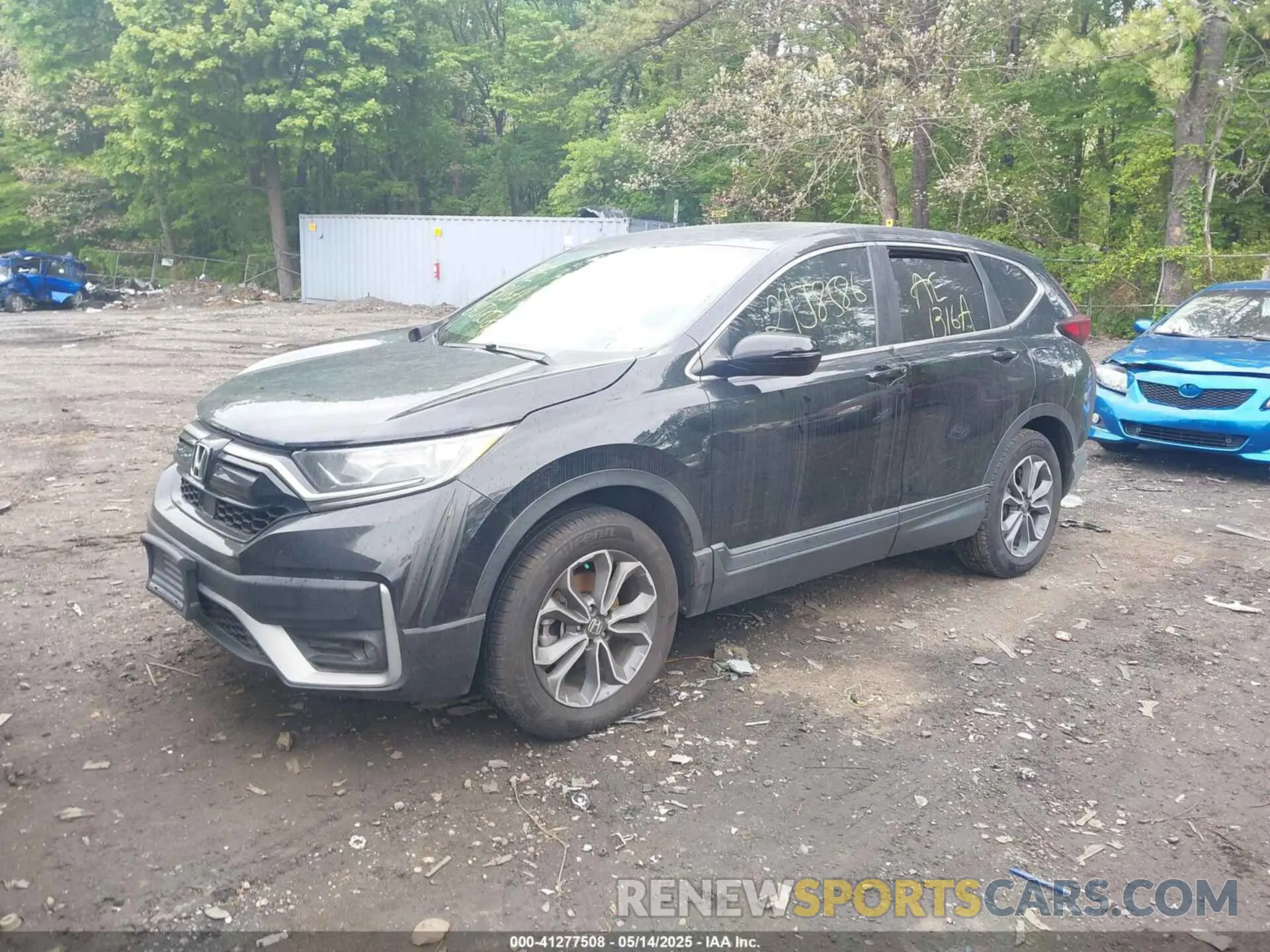 2 fotografías del automóvil dañado 2HKRW2H53LH661224 HONDA CR-V 2020
