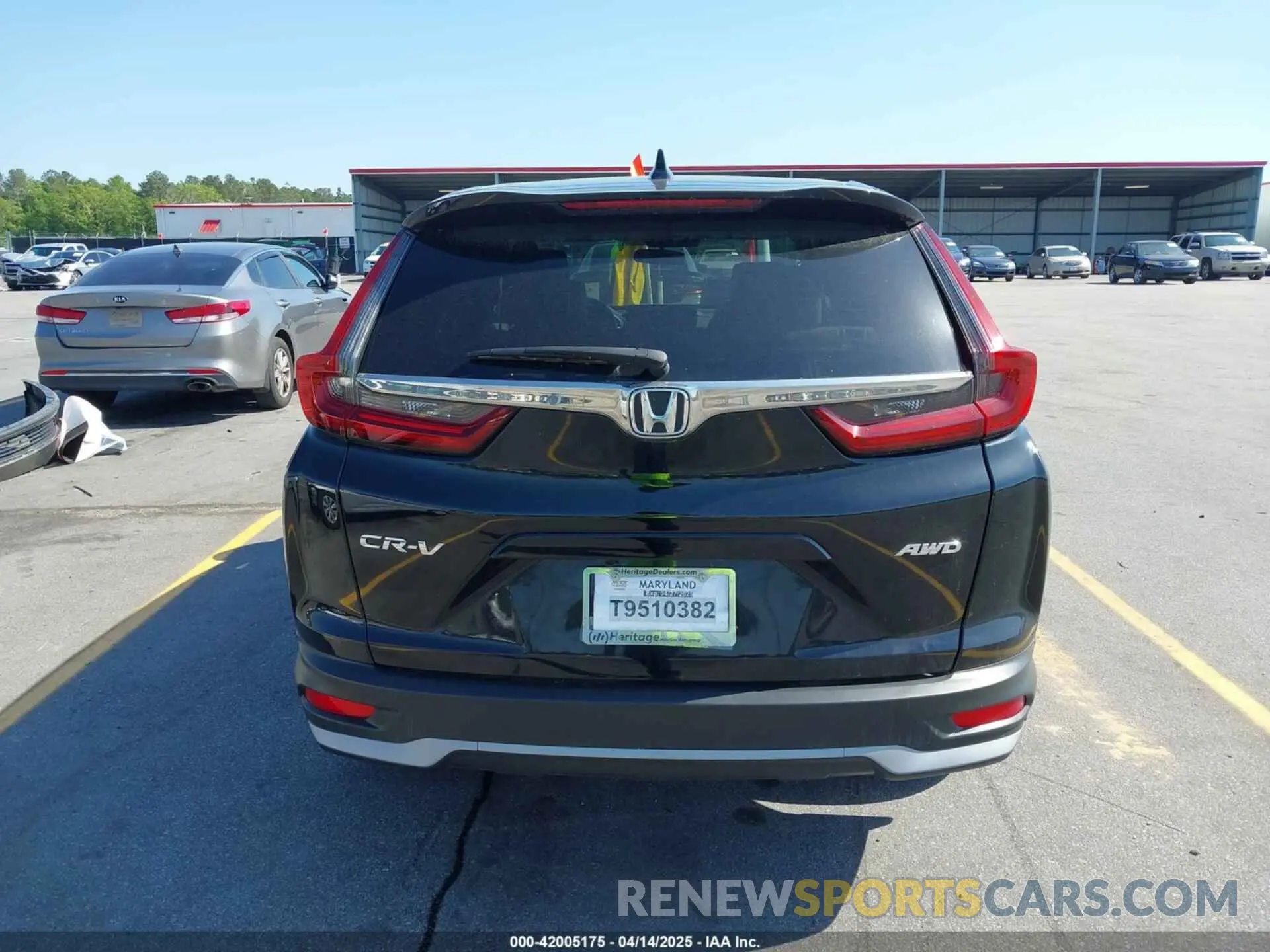 16 fotografías del automóvil dañado 2HKRW2H55LH673925 HONDA CR-V 2020