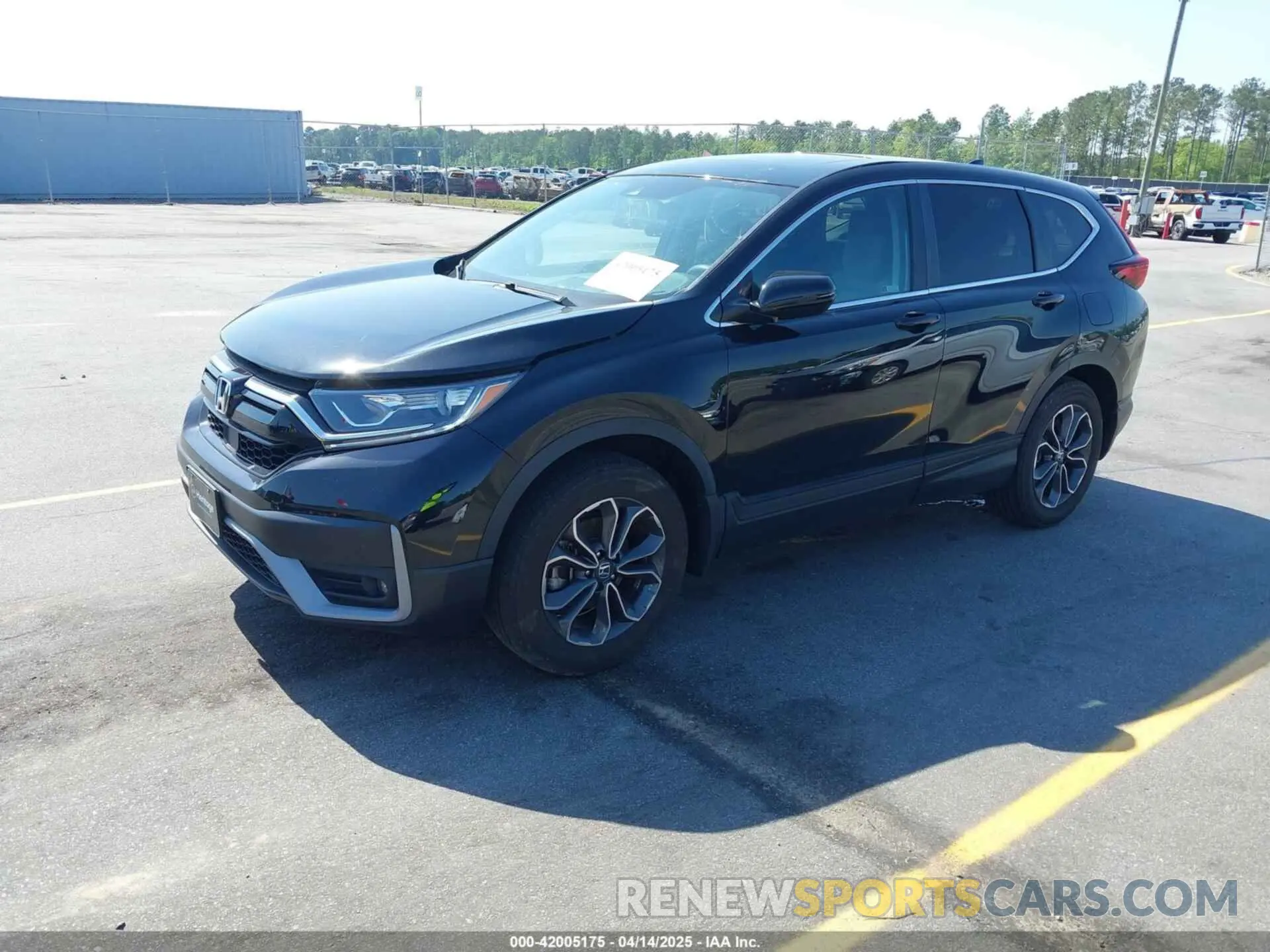 2 fotografías del automóvil dañado 2HKRW2H55LH673925 HONDA CR-V 2020