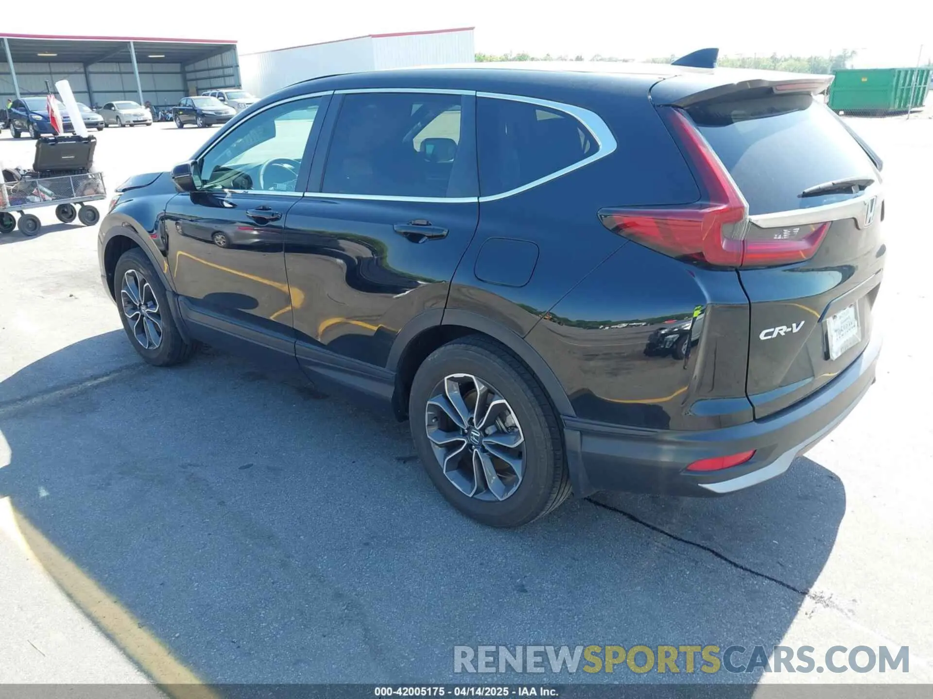3 fotografías del automóvil dañado 2HKRW2H55LH673925 HONDA CR-V 2020