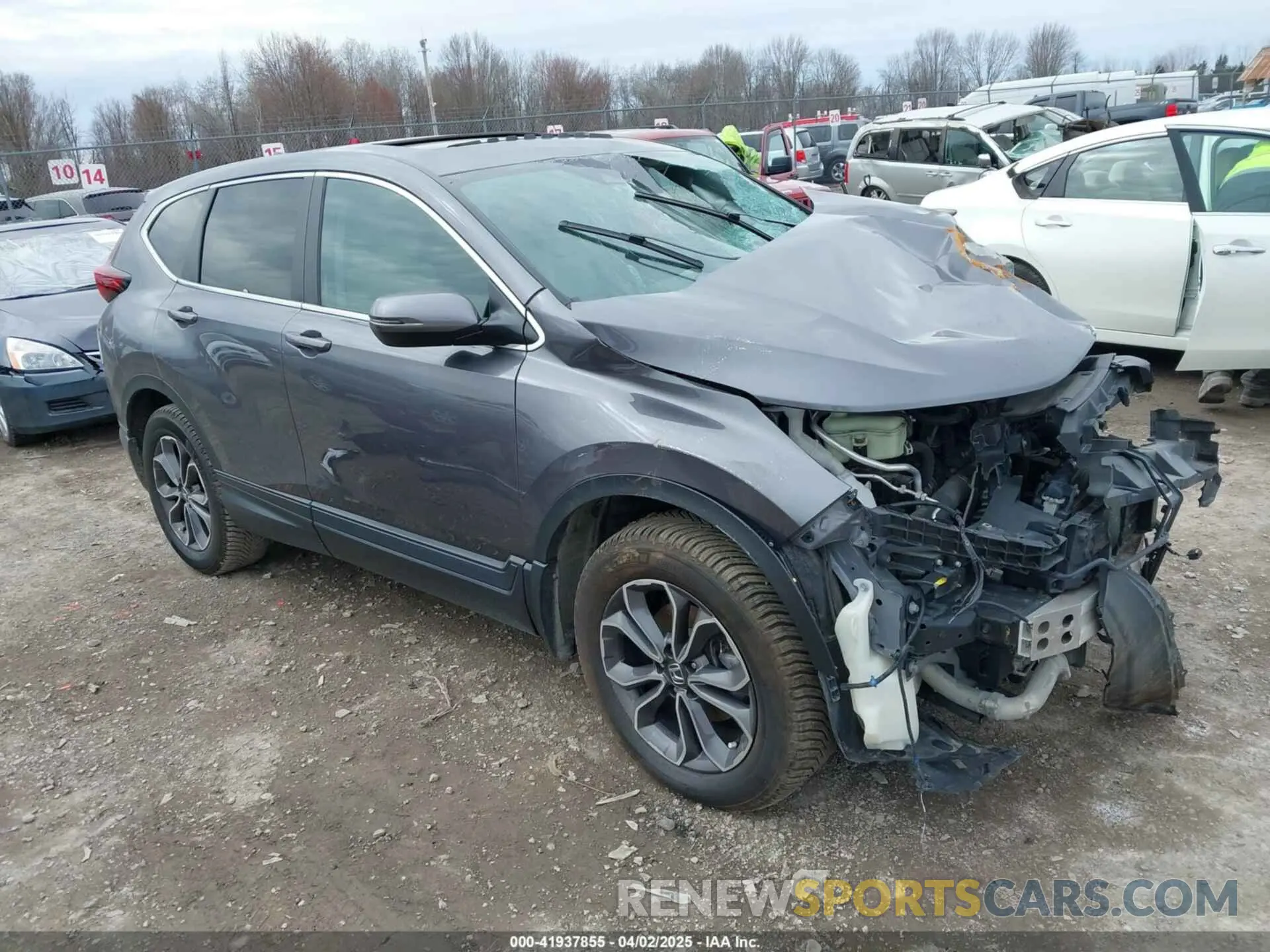 1 fotografías del automóvil dañado 2HKRW2H57LH607439 HONDA CR-V 2020
