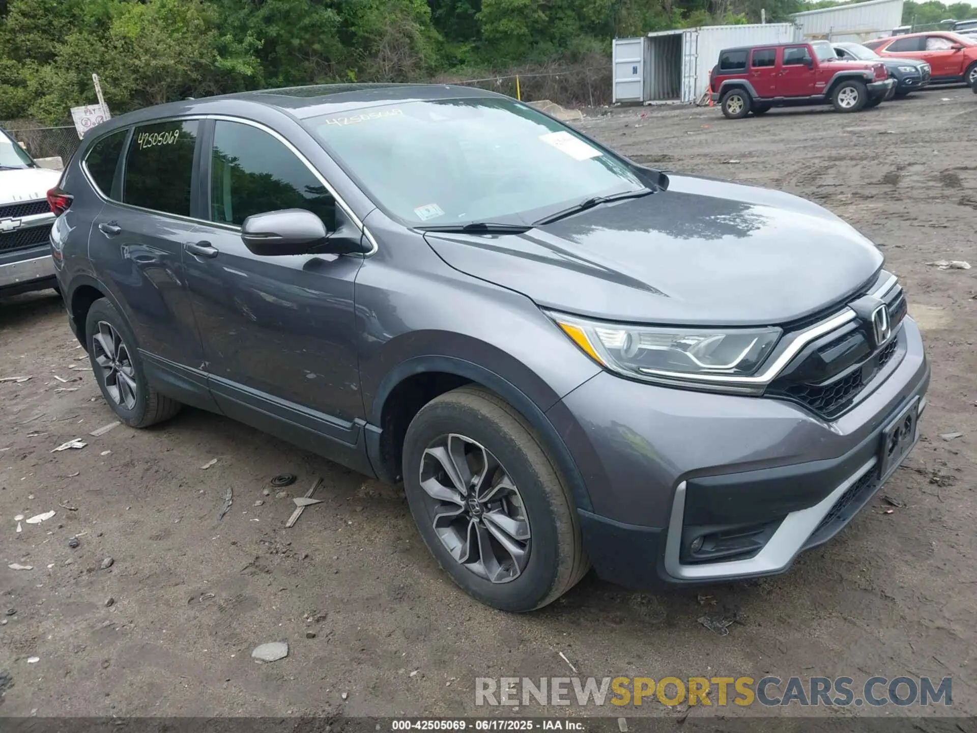 1 fotografías del automóvil dañado 2HKRW2H57LH635998 HONDA CR-V 2020