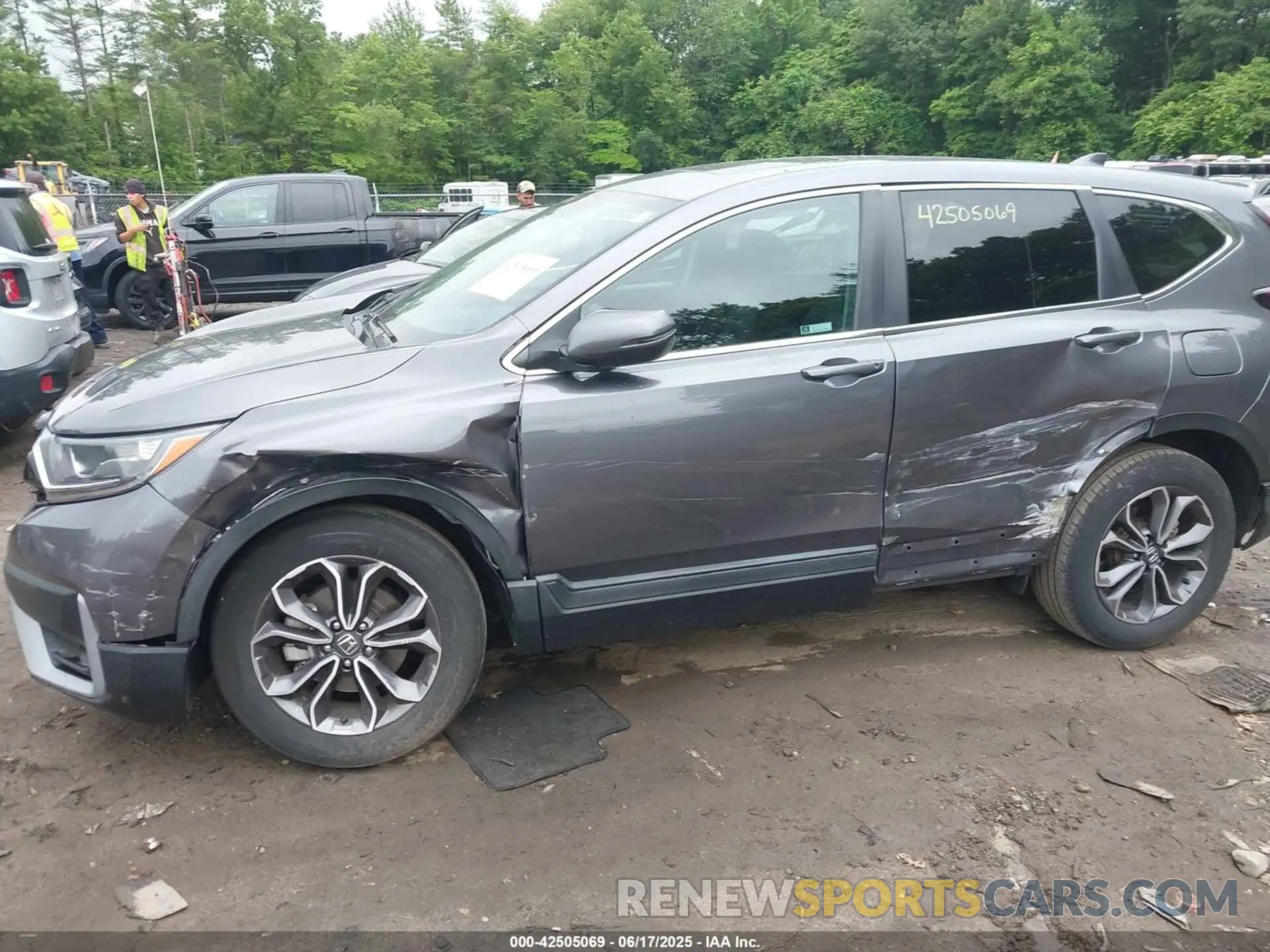 6 fotografías del automóvil dañado 2HKRW2H57LH635998 HONDA CR-V 2020
