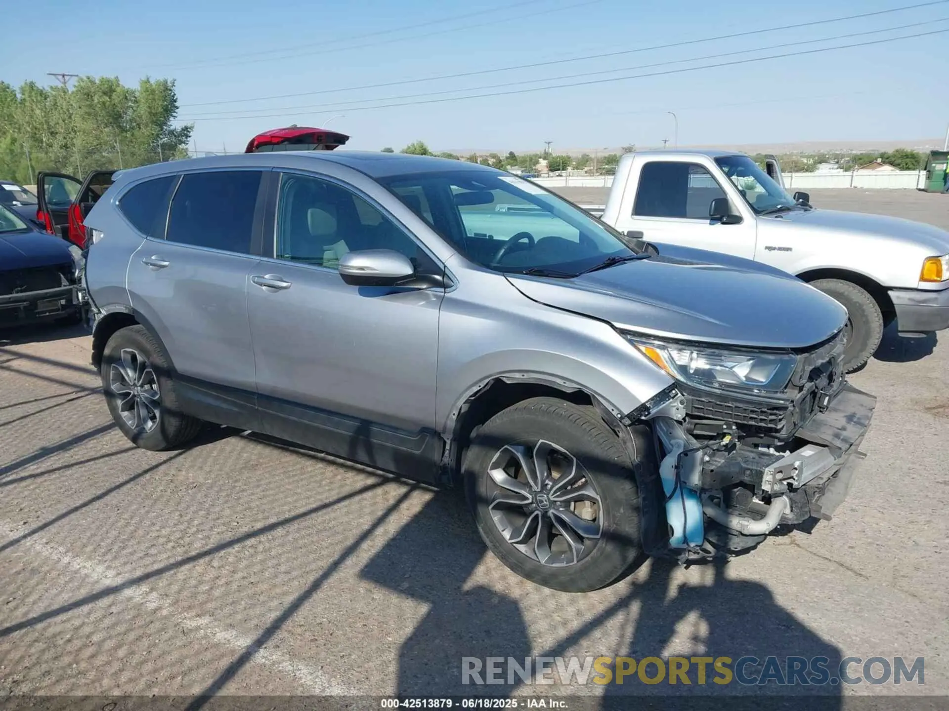 14 fotografías del automóvil dañado 2HKRW2H58LH664944 HONDA CR-V 2020
