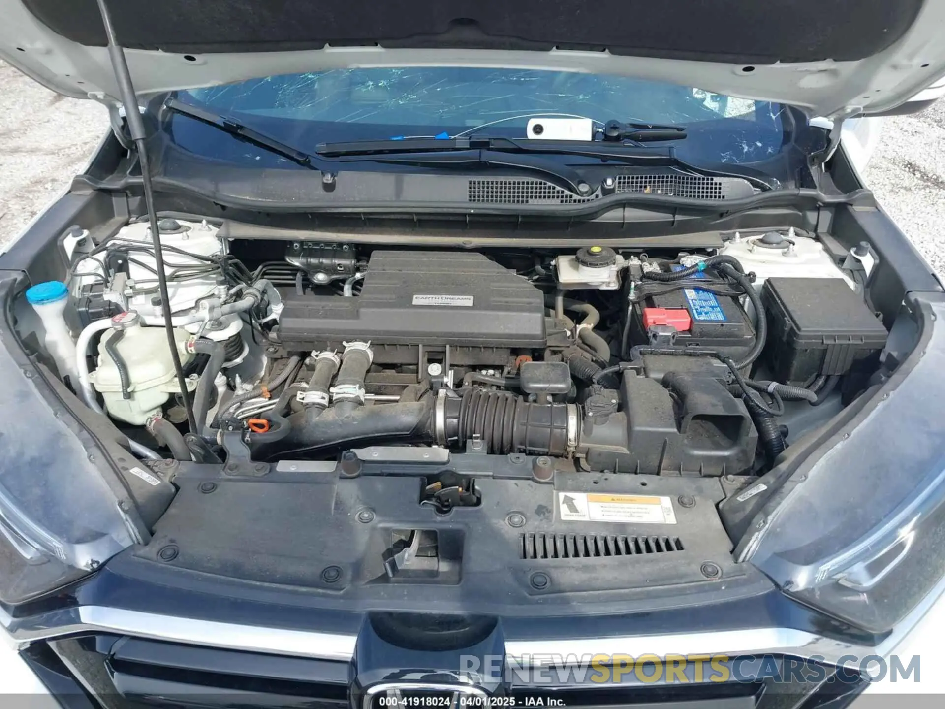 10 fotografías del automóvil dañado 2HKRW2H58LH680318 HONDA CR-V 2020