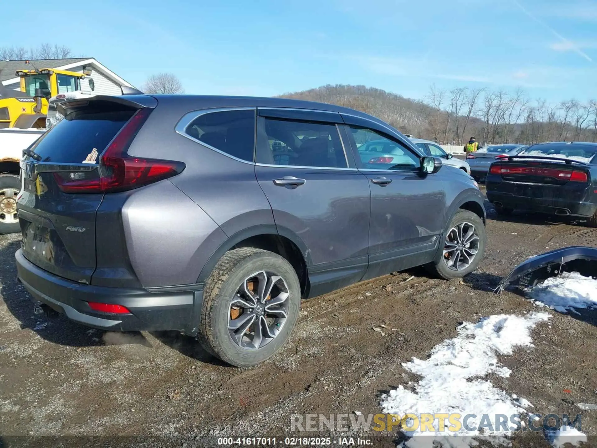 4 fotografías del automóvil dañado 2HKRW2H59LH606857 HONDA CR-V 2020