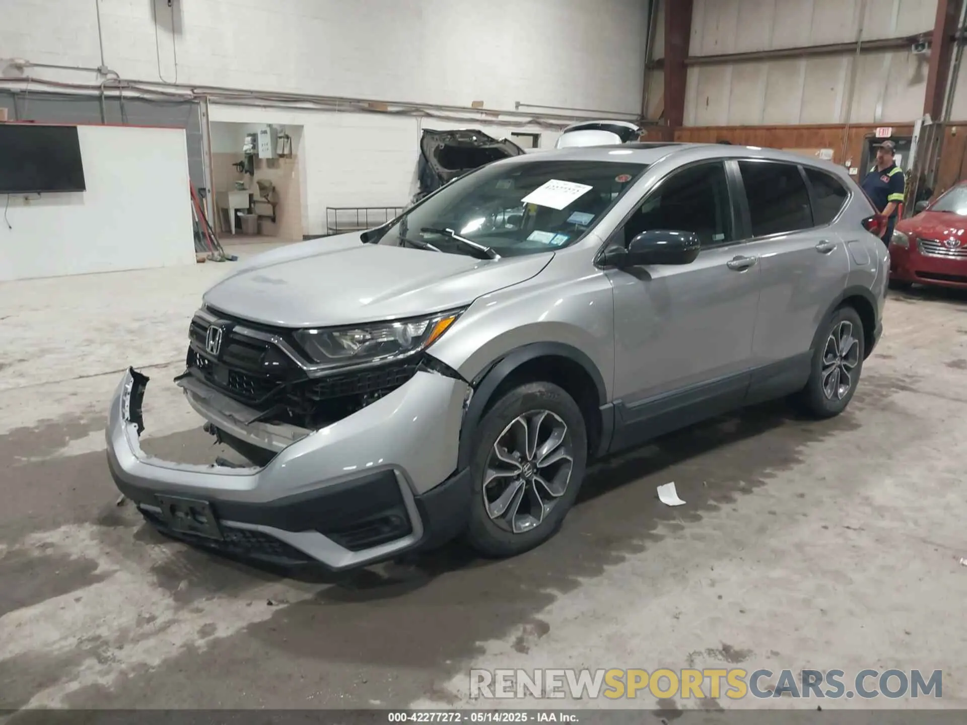 2 fotografías del automóvil dañado 2HKRW2H59LH682207 HONDA CR-V 2020
