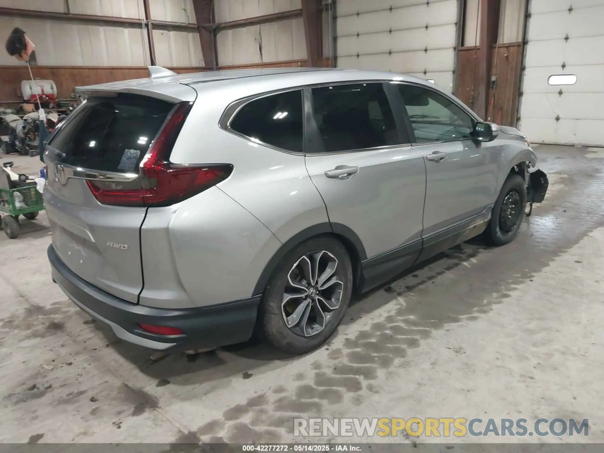 4 fotografías del automóvil dañado 2HKRW2H59LH682207 HONDA CR-V 2020