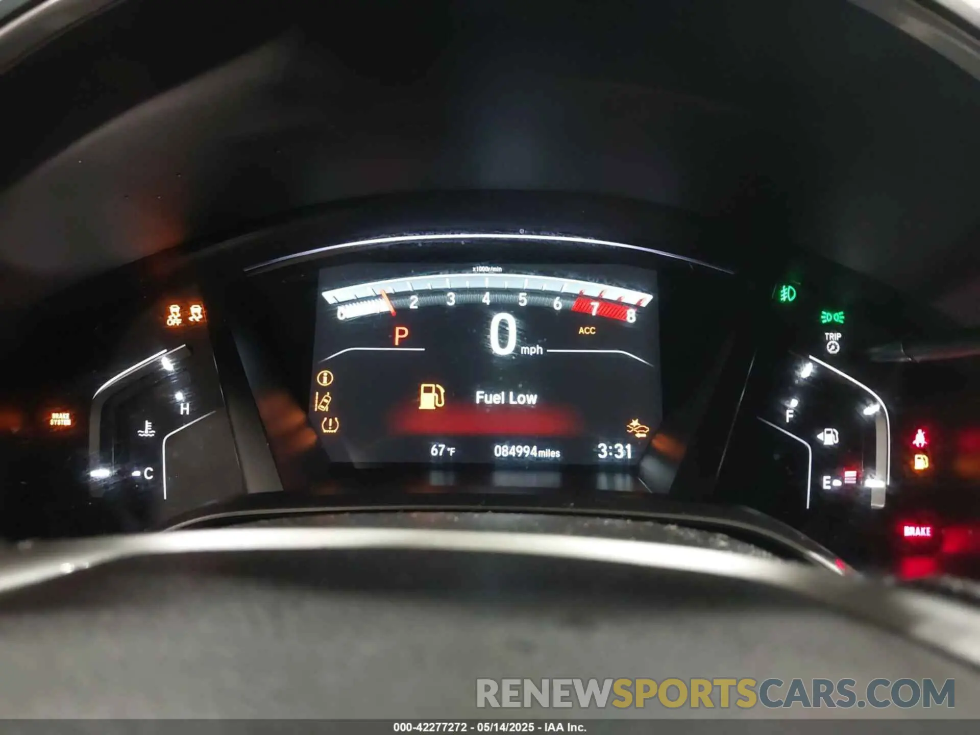 7 fotografías del automóvil dañado 2HKRW2H59LH682207 HONDA CR-V 2020