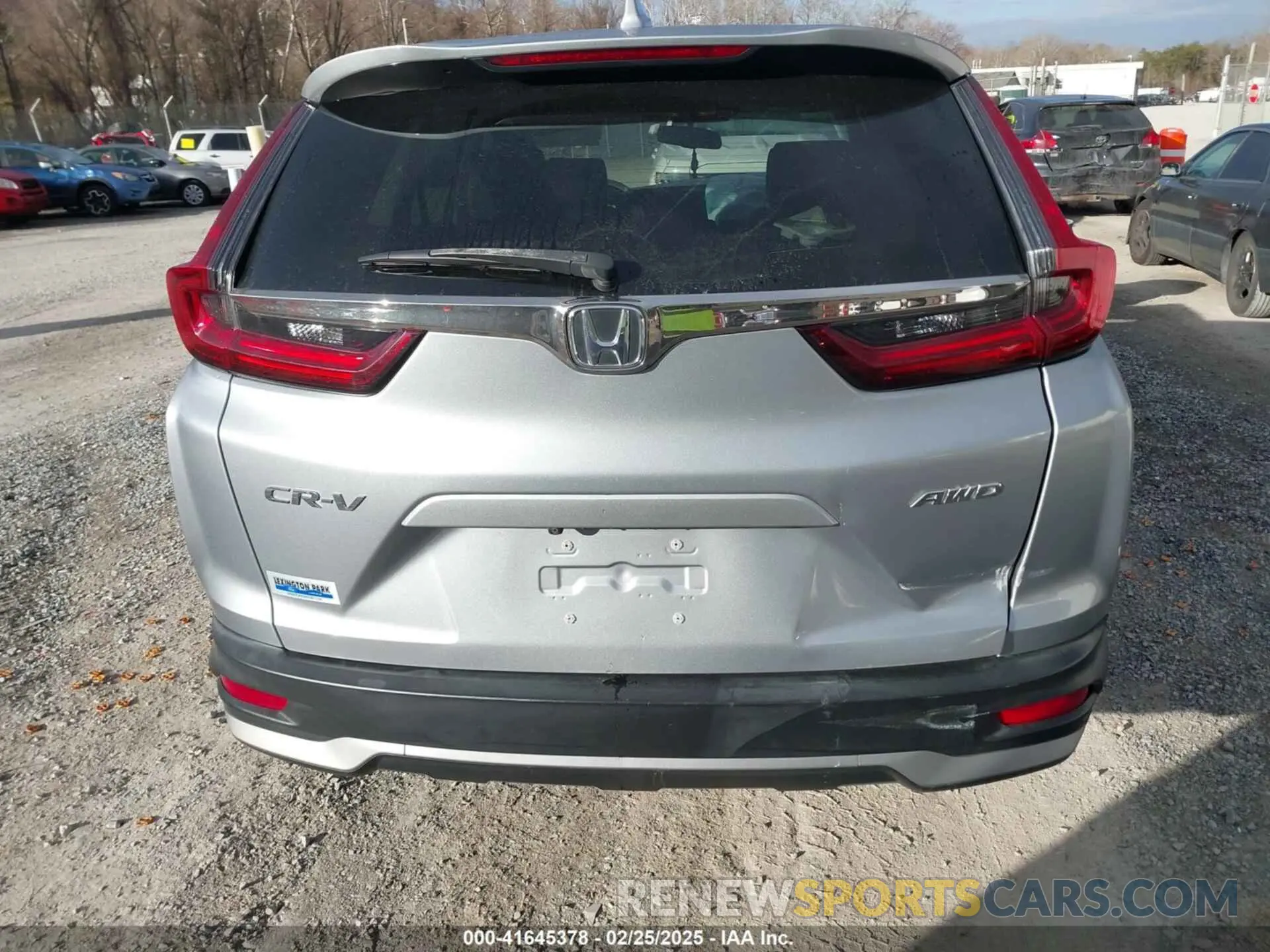 16 fotografías del automóvil dañado 2HKRW2H82LH600845 HONDA CR-V 2020