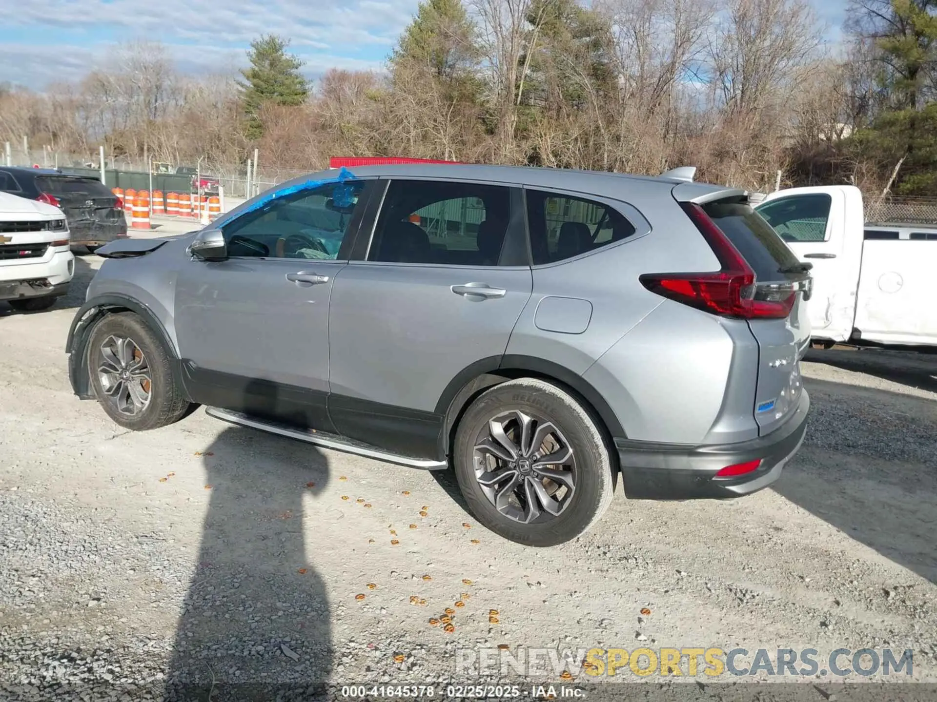 3 fotografías del automóvil dañado 2HKRW2H82LH600845 HONDA CR-V 2020
