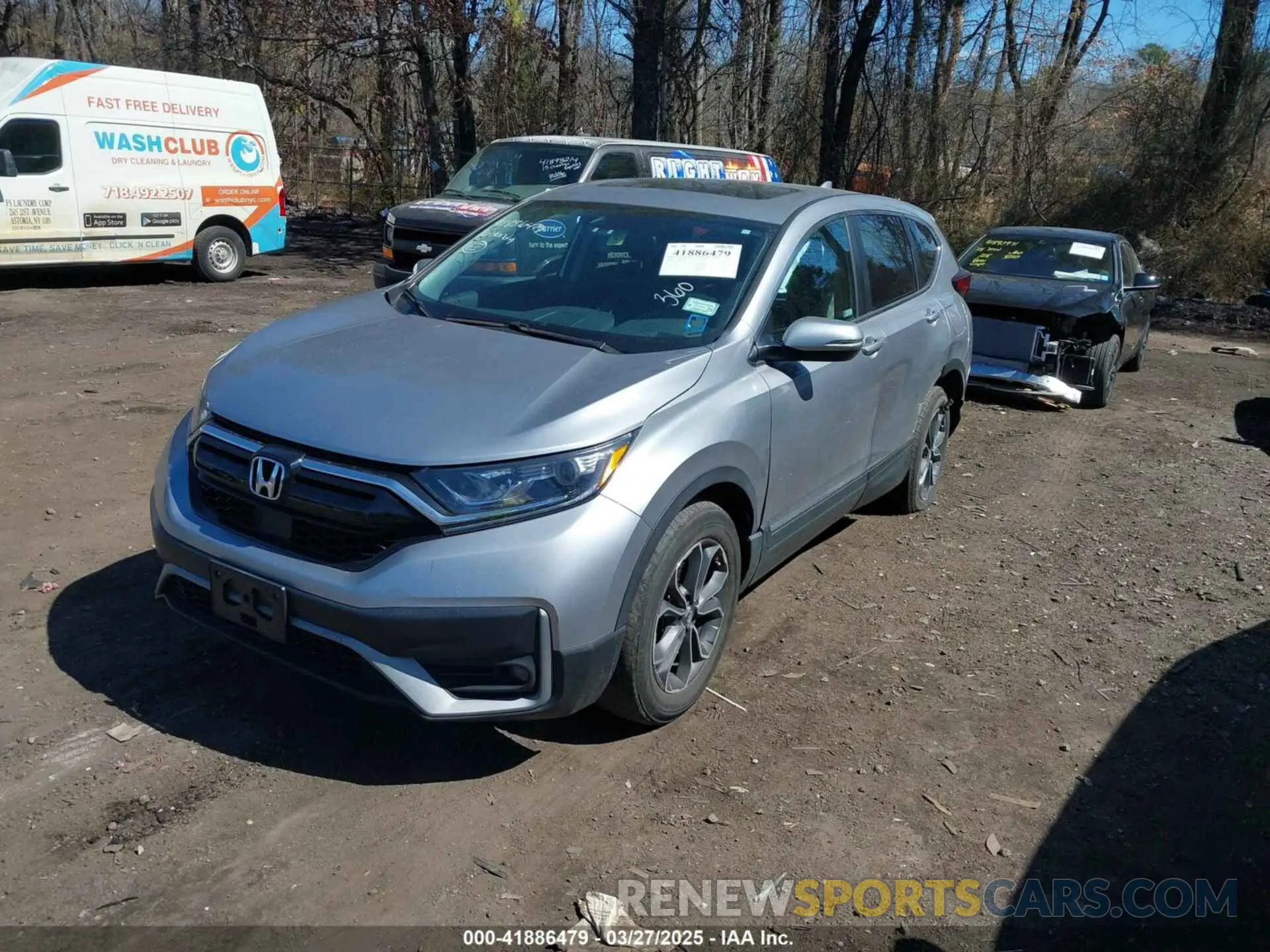 2 fotografías del automóvil dañado 2HKRW2H85LH631992 HONDA CR-V 2020