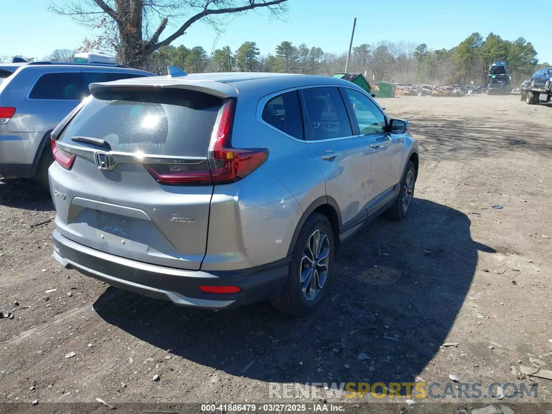4 fotografías del automóvil dañado 2HKRW2H85LH631992 HONDA CR-V 2020