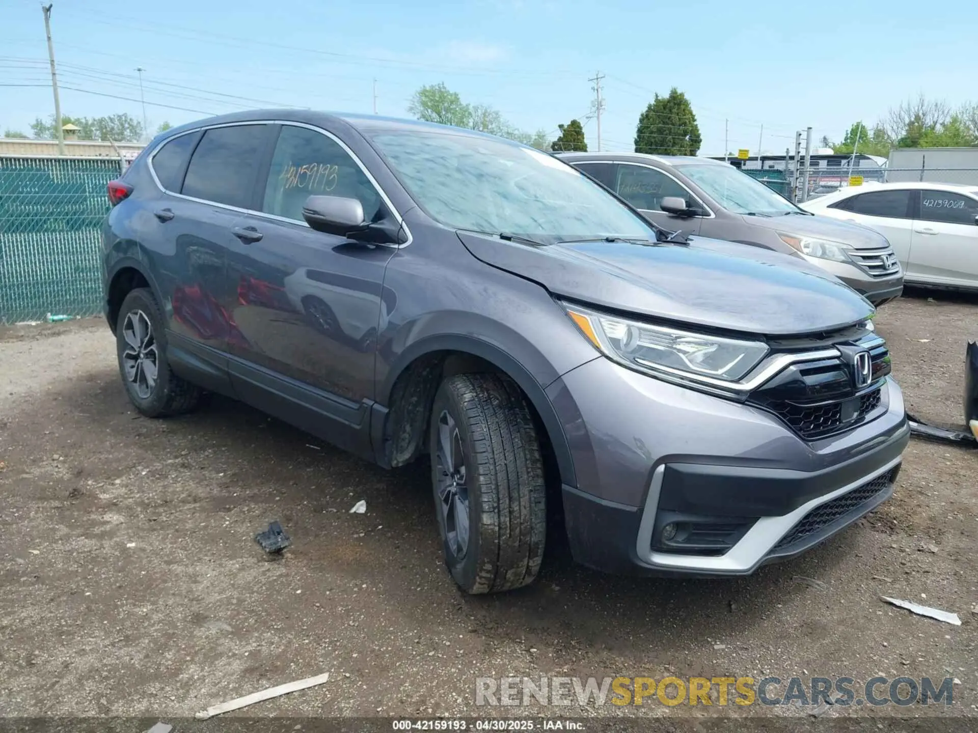 1 fotografías del automóvil dañado 2HKRW2H85LH661459 HONDA CR-V 2020