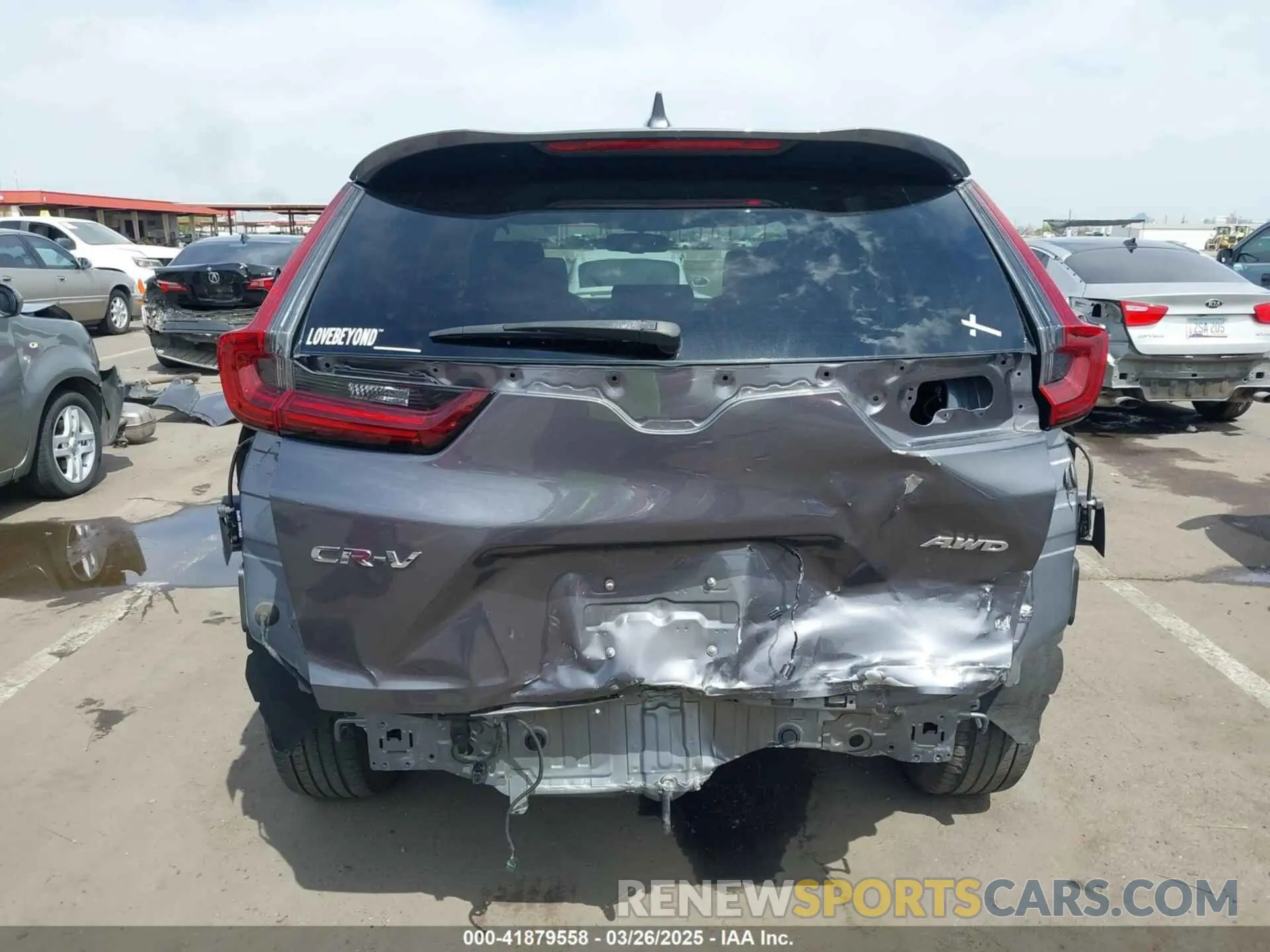 17 fotografías del automóvil dañado 2HKRW2H86LH687875 HONDA CR-V 2020