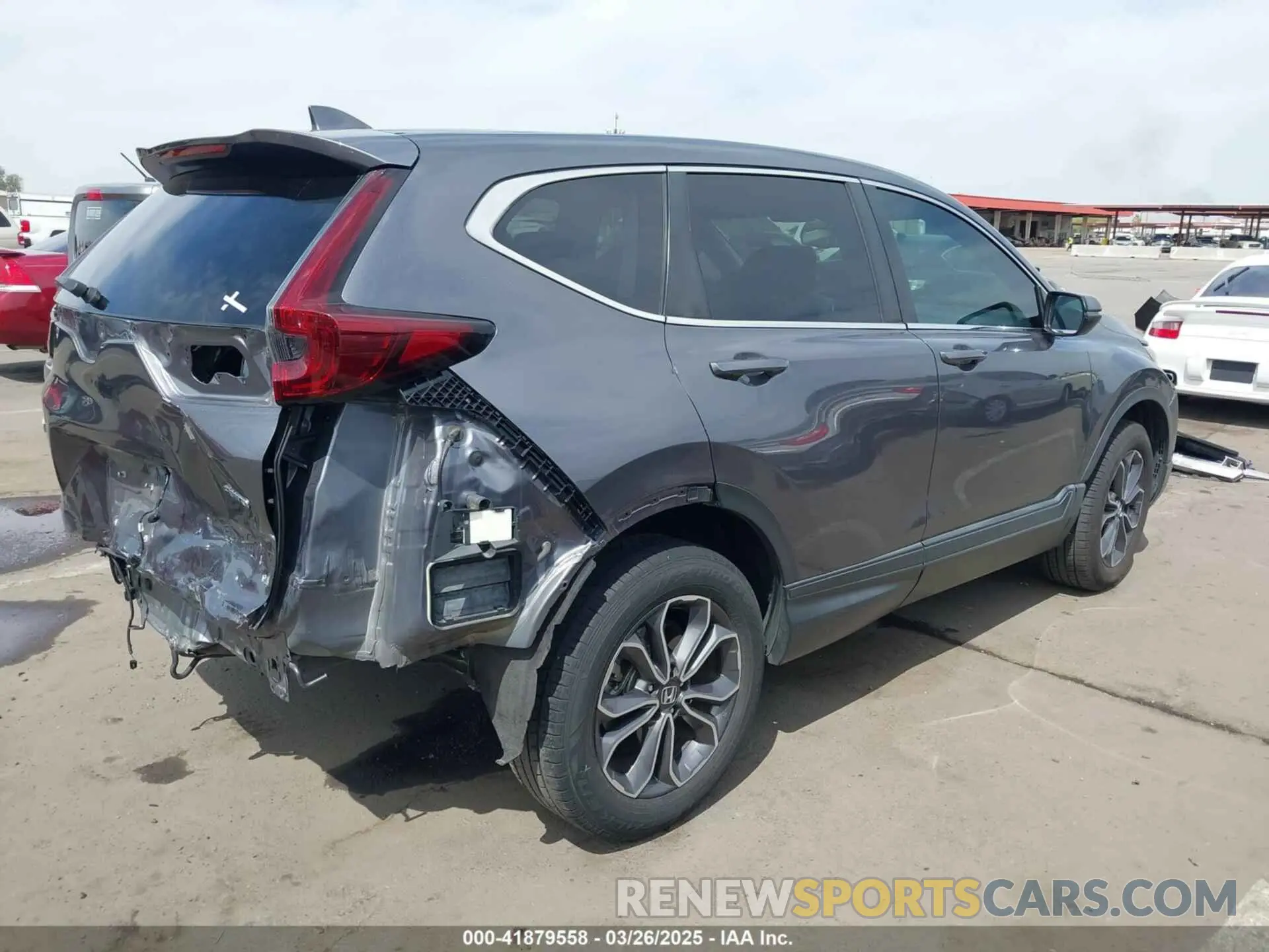 4 fotografías del automóvil dañado 2HKRW2H86LH687875 HONDA CR-V 2020