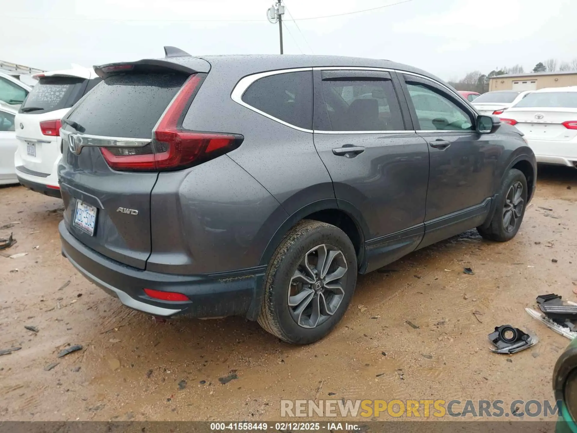 4 fotografías del automóvil dañado 2HKRW2H86LH699220 HONDA CR-V 2020